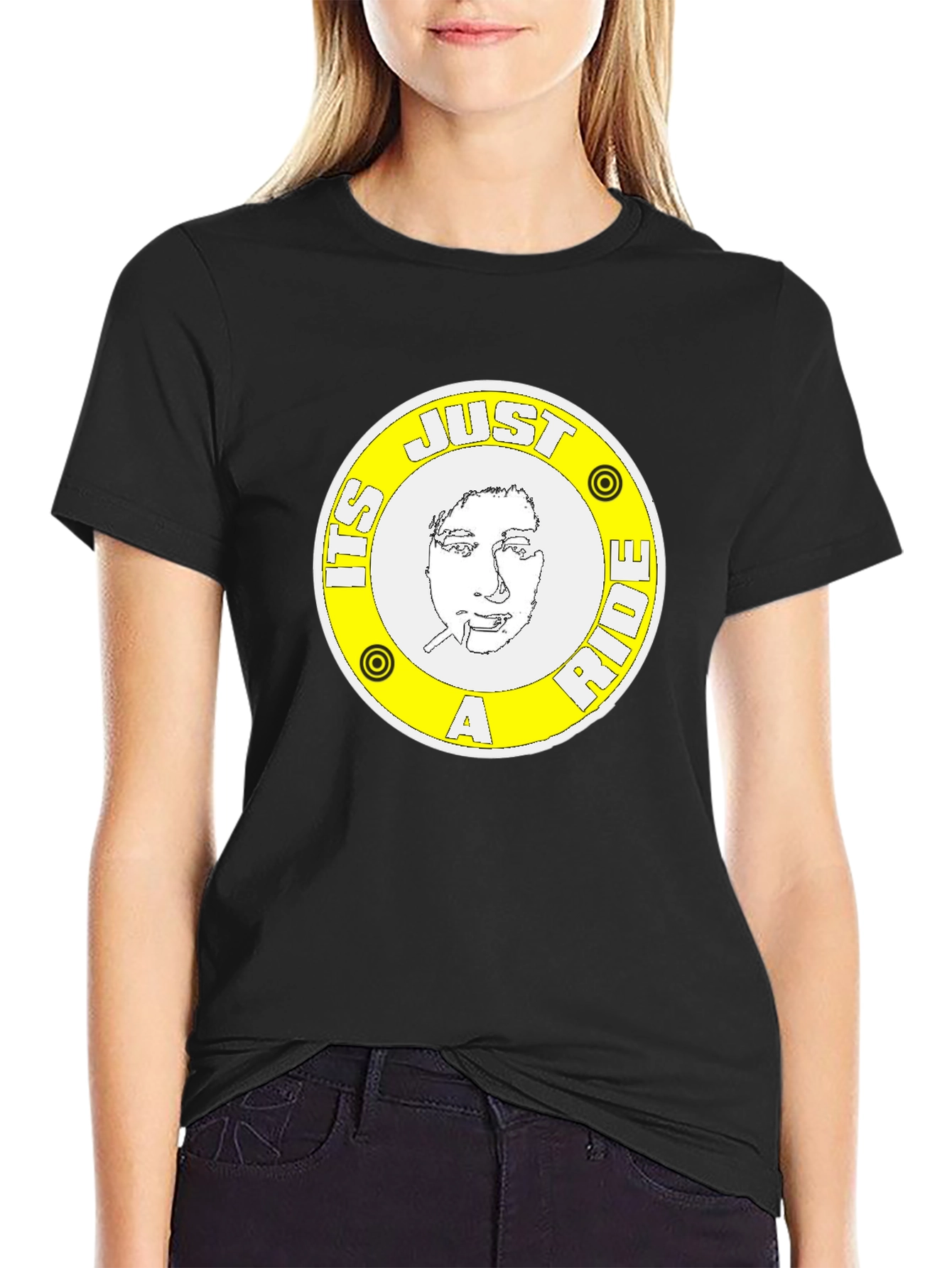 Bill Hicks Just A Ride Black T-Shirt