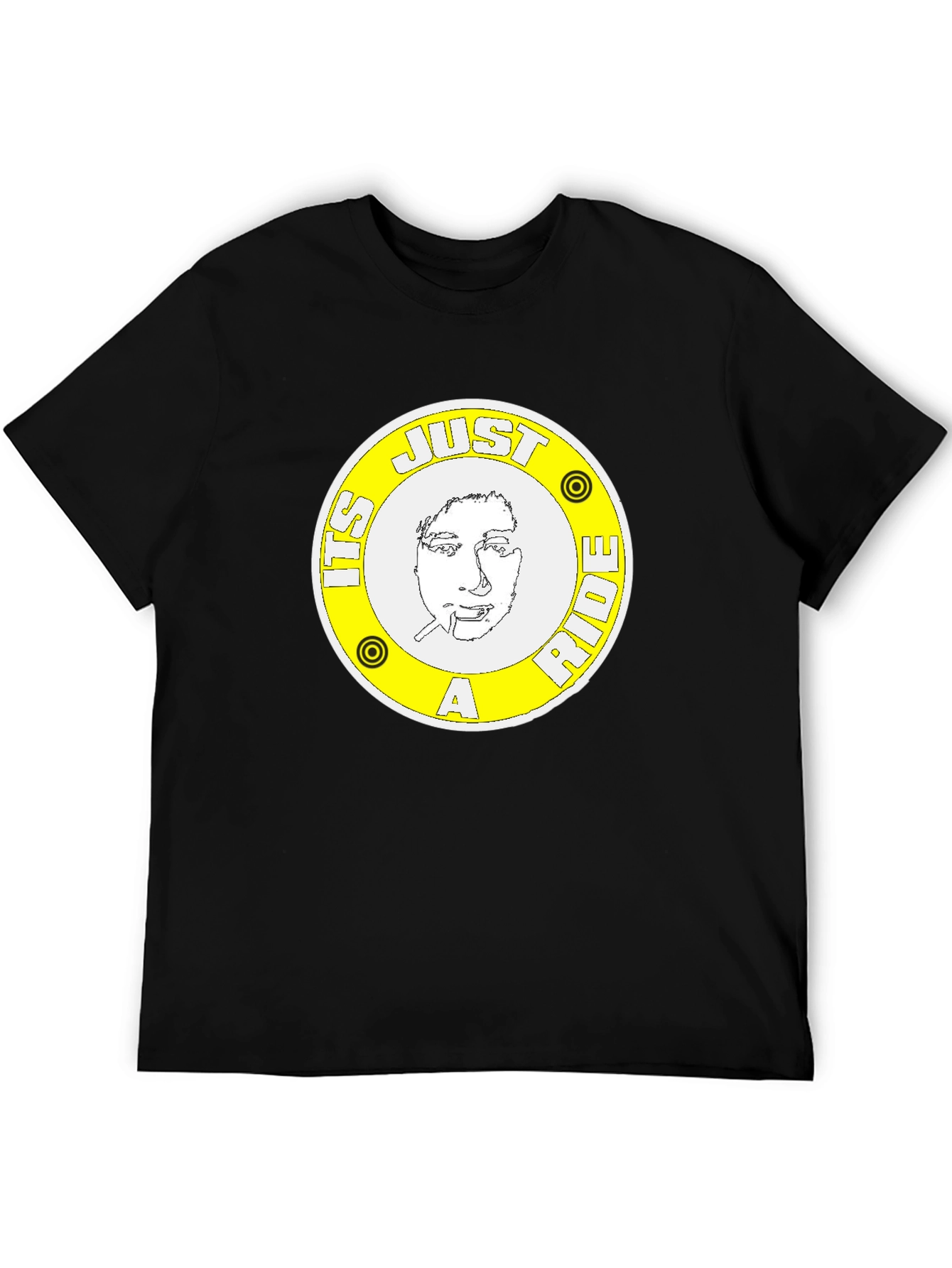 Bill Hicks Just A Ride Black T-Shirt