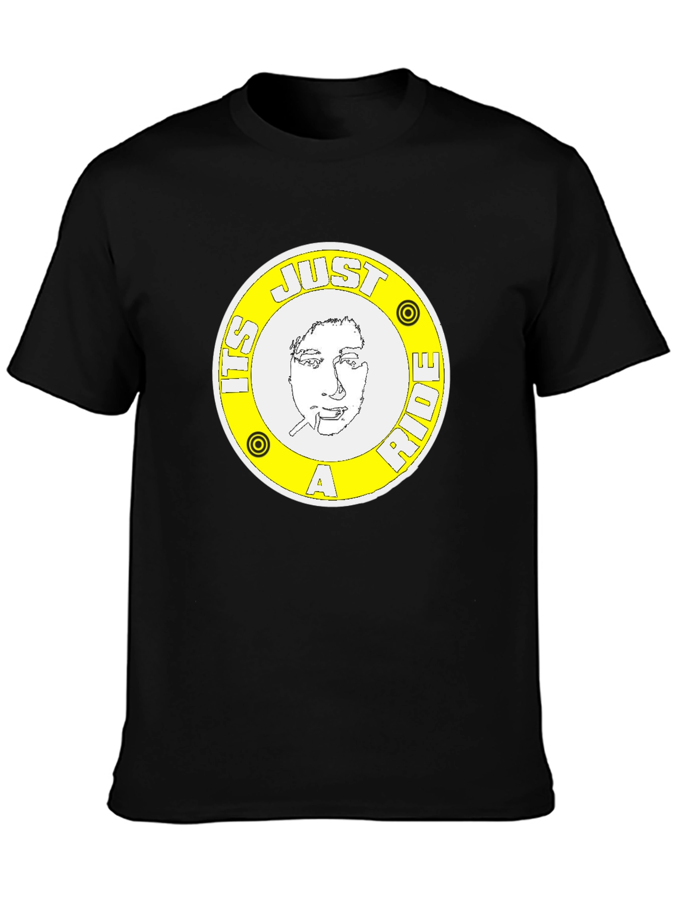 Bill Hicks Just A Ride Black T-Shirt
