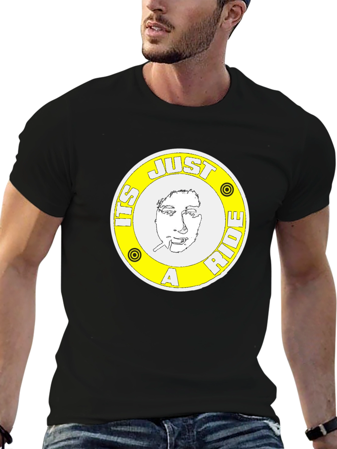 Bill Hicks Just A Ride Black T-Shirt