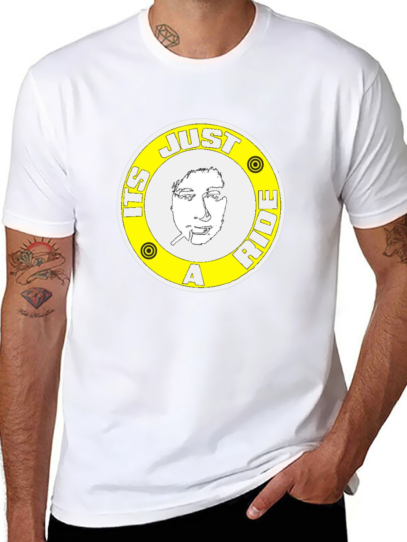 Bill Hicks Just A Ride Black T-Shirt