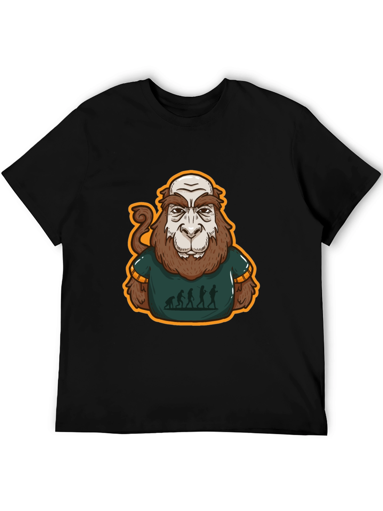 Bigfoot Evolution T-Shirt - Funny Sasquatch Tee