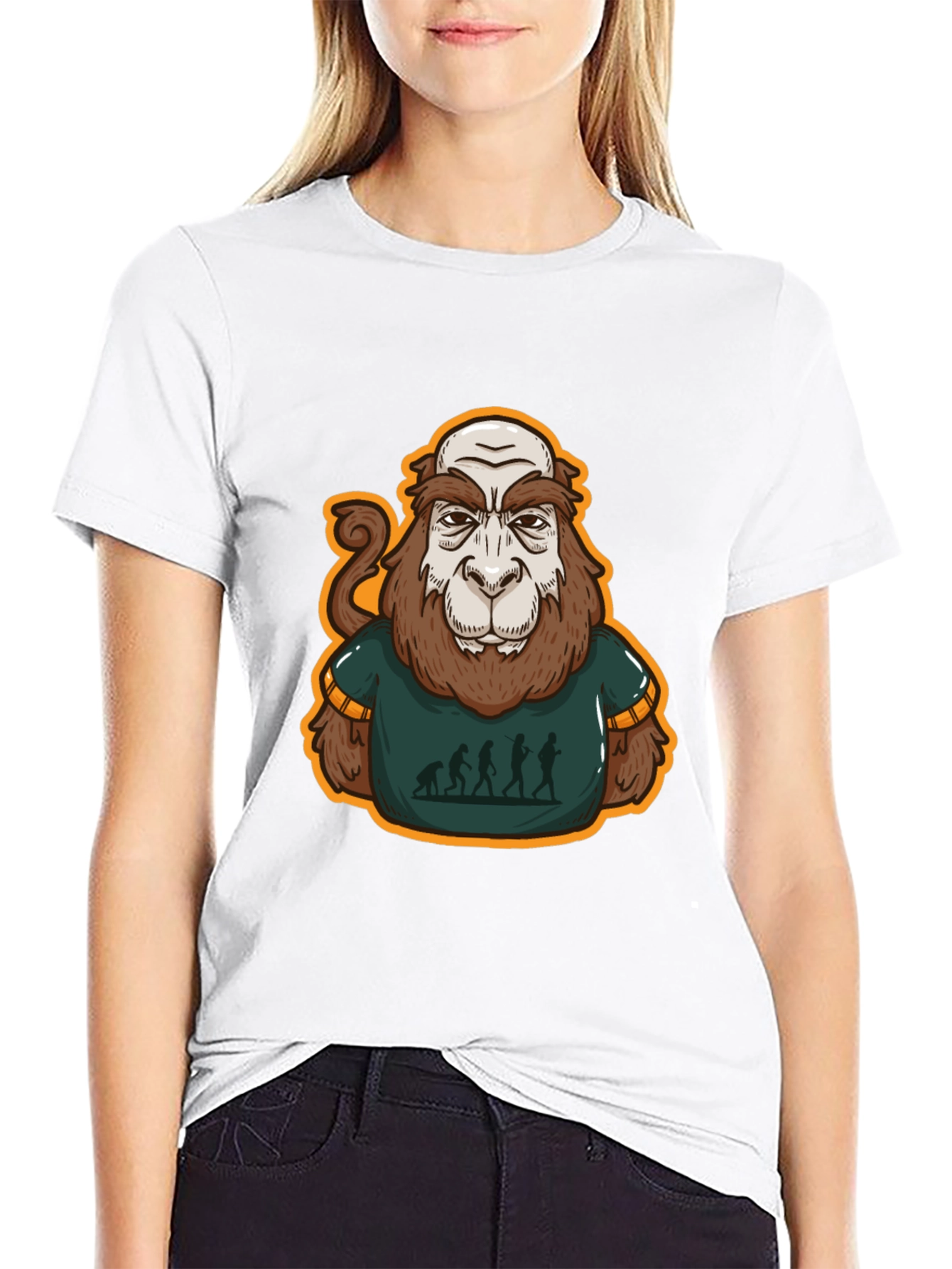 Bigfoot Evolution T-Shirt - Funny Sasquatch Tee