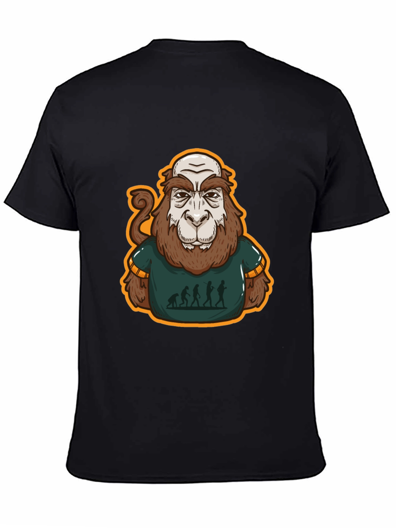 Bigfoot Evolution T-Shirt - Funny Sasquatch Tee