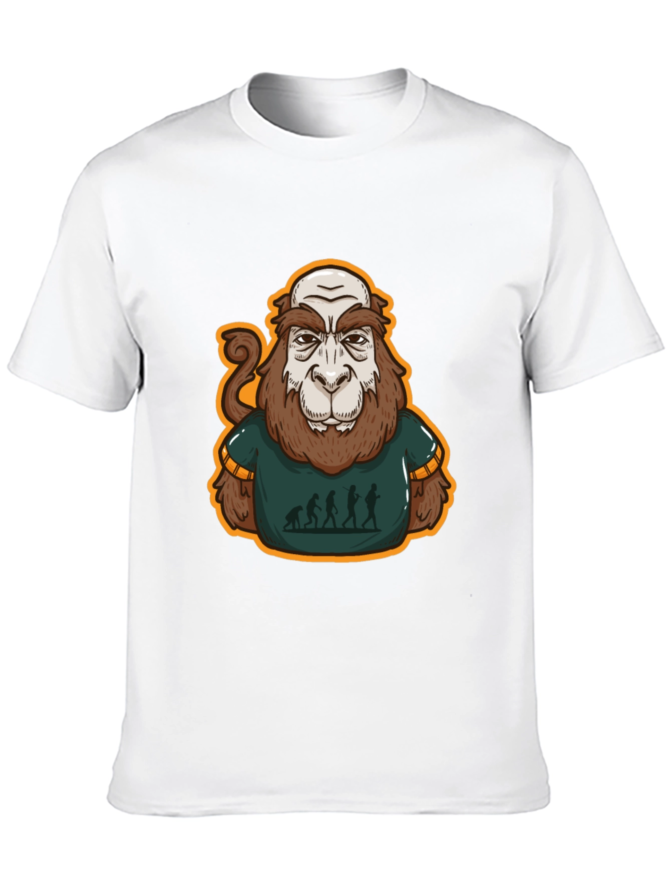 Bigfoot Evolution T-Shirt - Funny Sasquatch Tee
