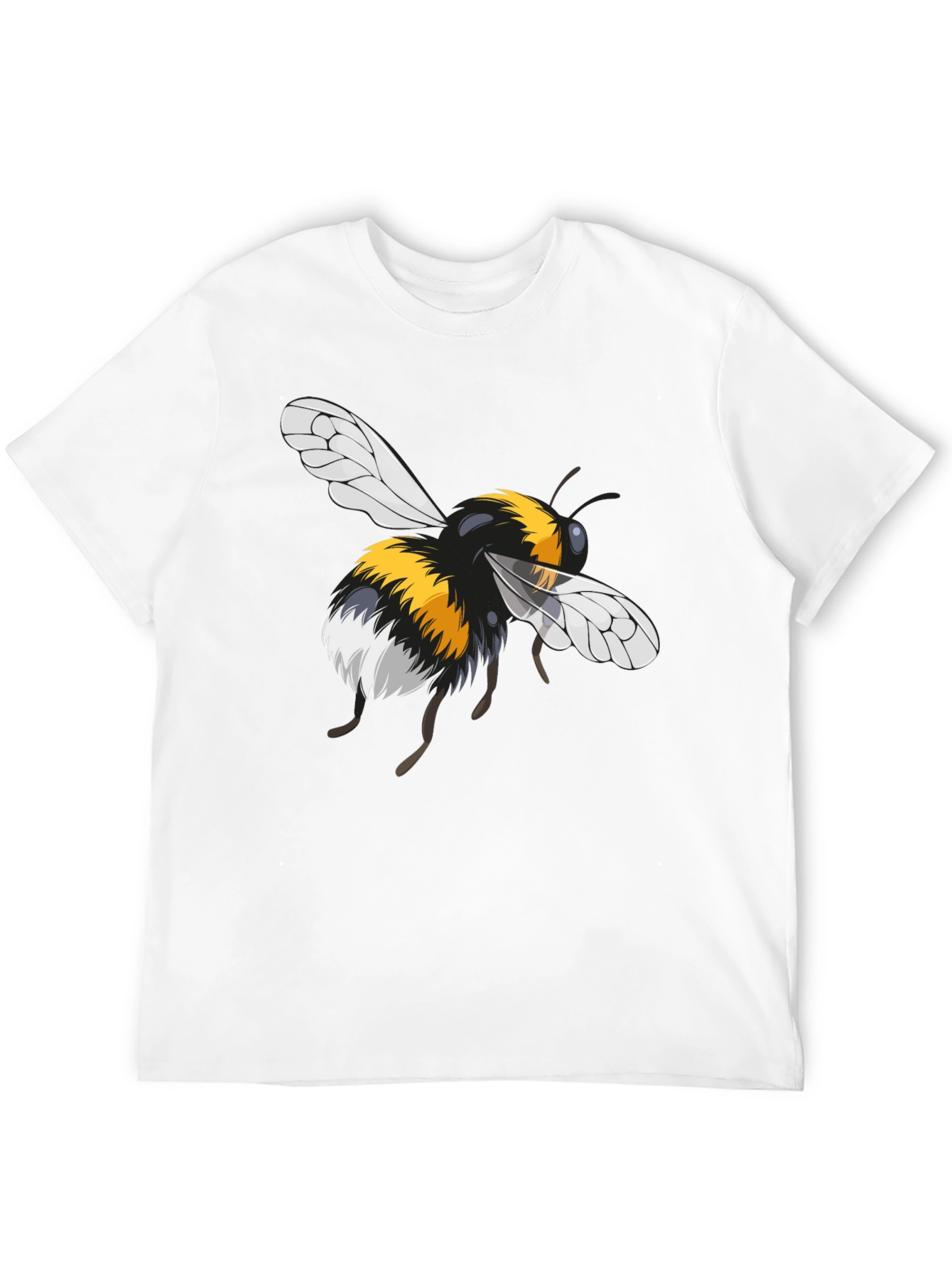 Bumble Bee Graphic Black T-Shirt