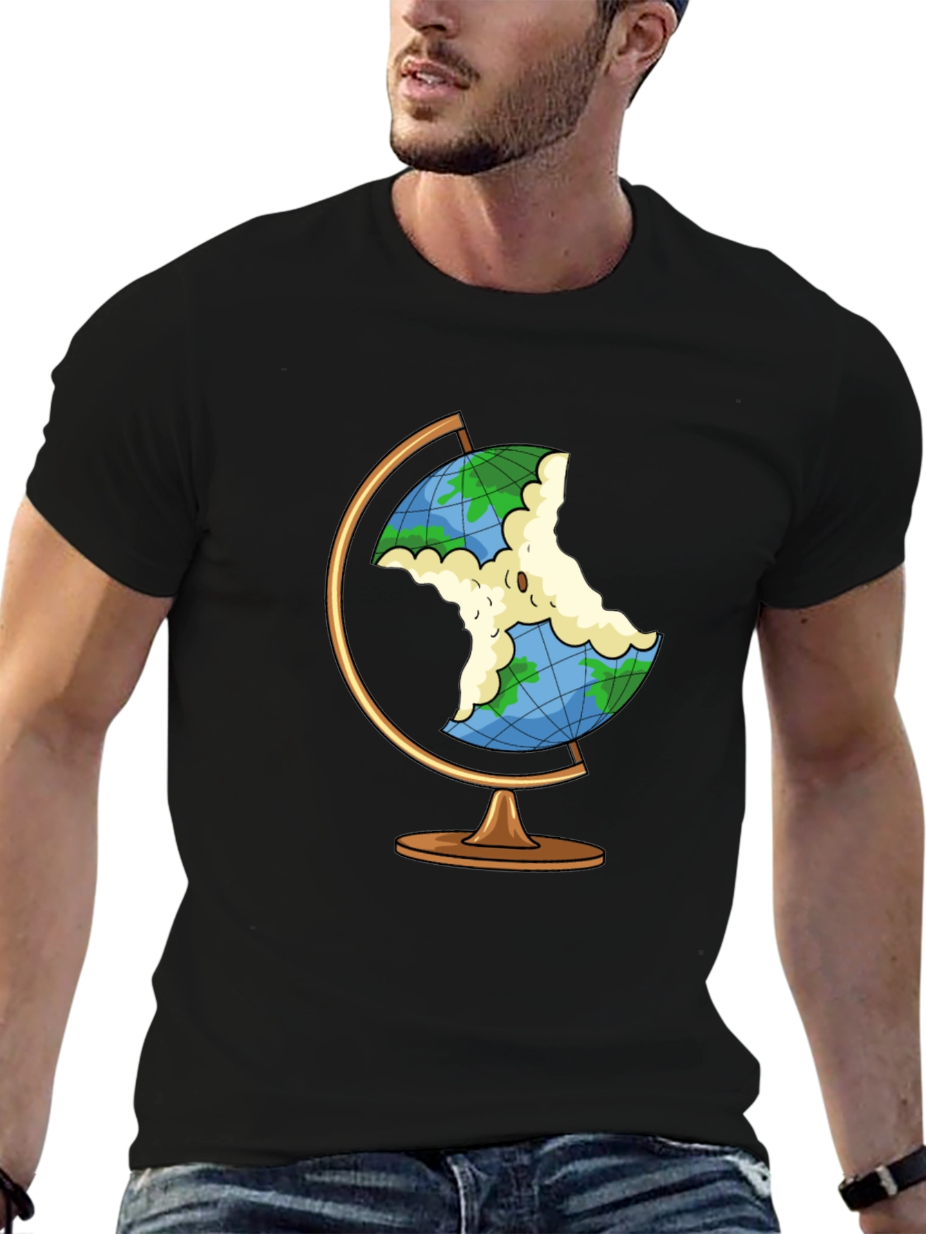 Bitten Globe Tee - Earth Day Apparel