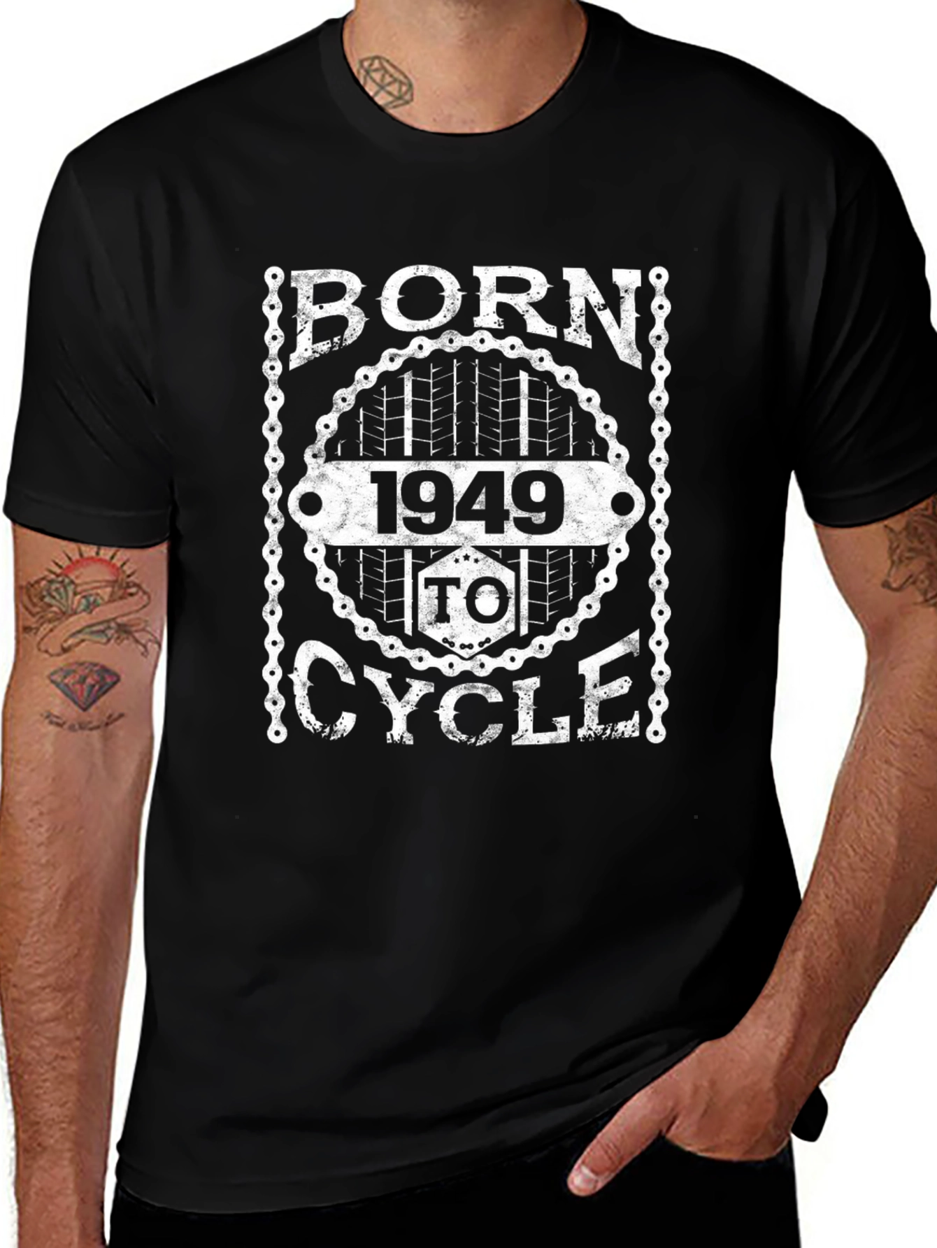 Born 1949 to Cycle Graphic T-Shirt