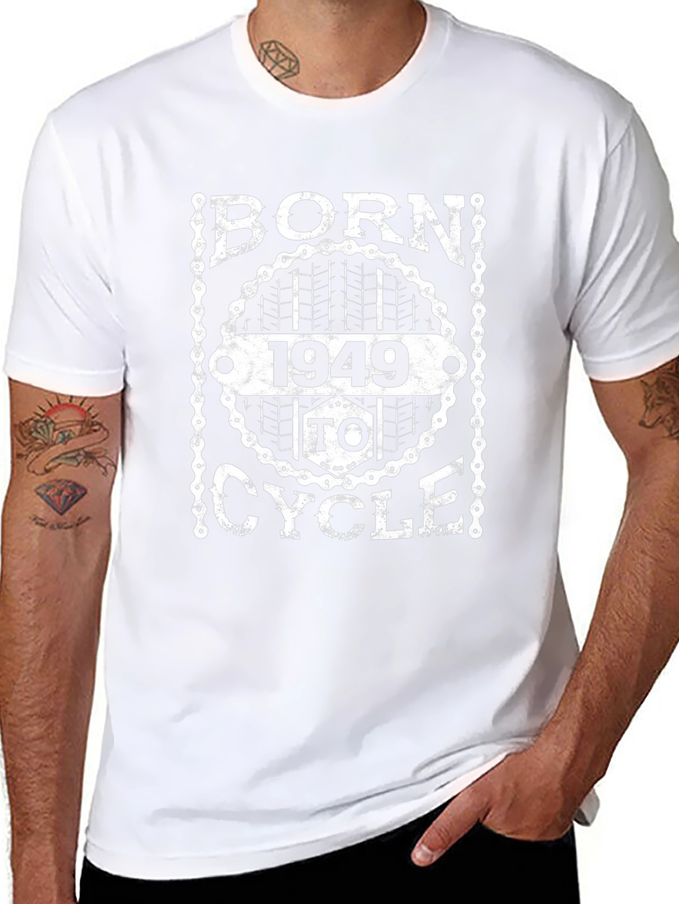 Born 1949 to Cycle Graphic T-Shirt