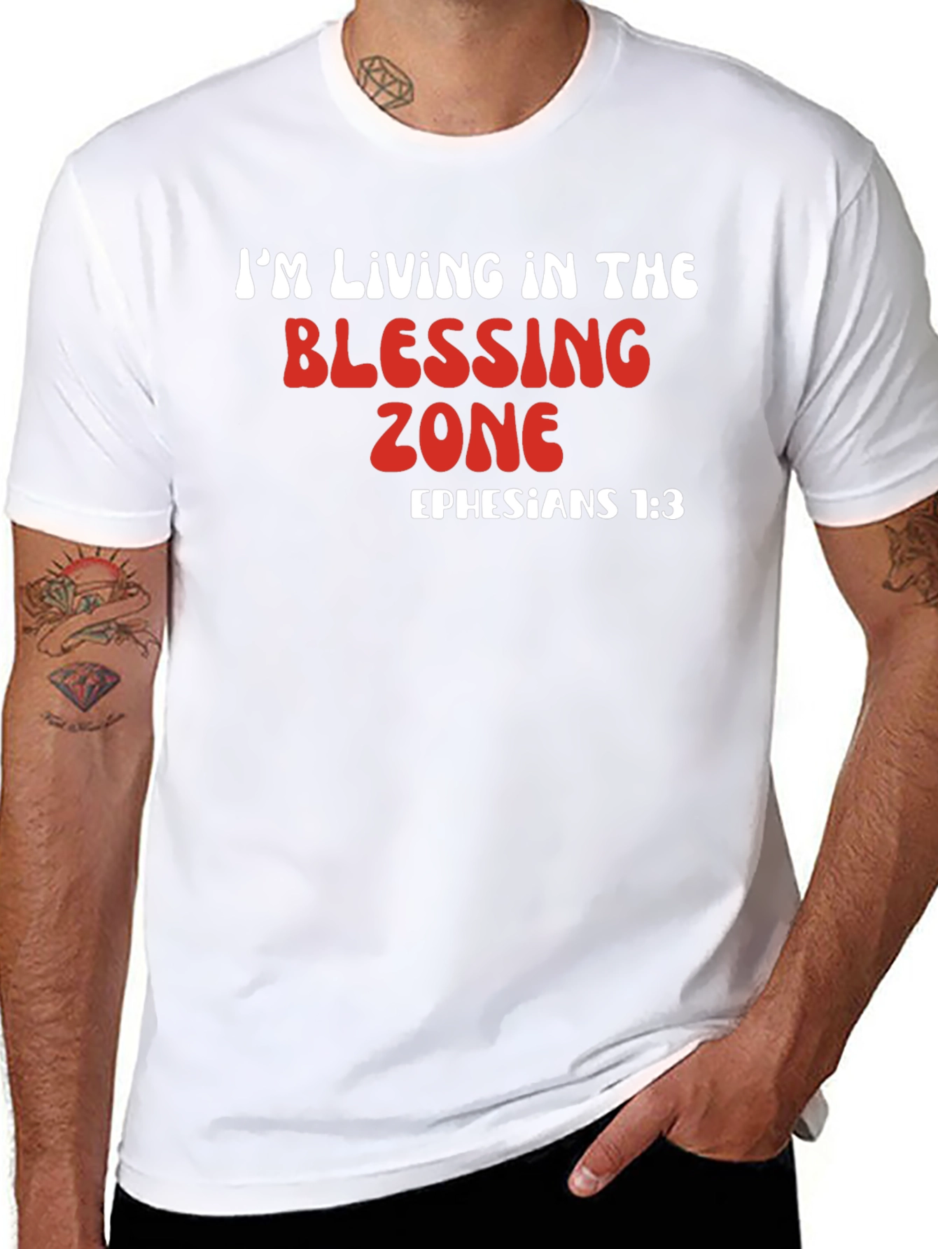 Blessing Zone T-Shirt - Ephesians 1:3