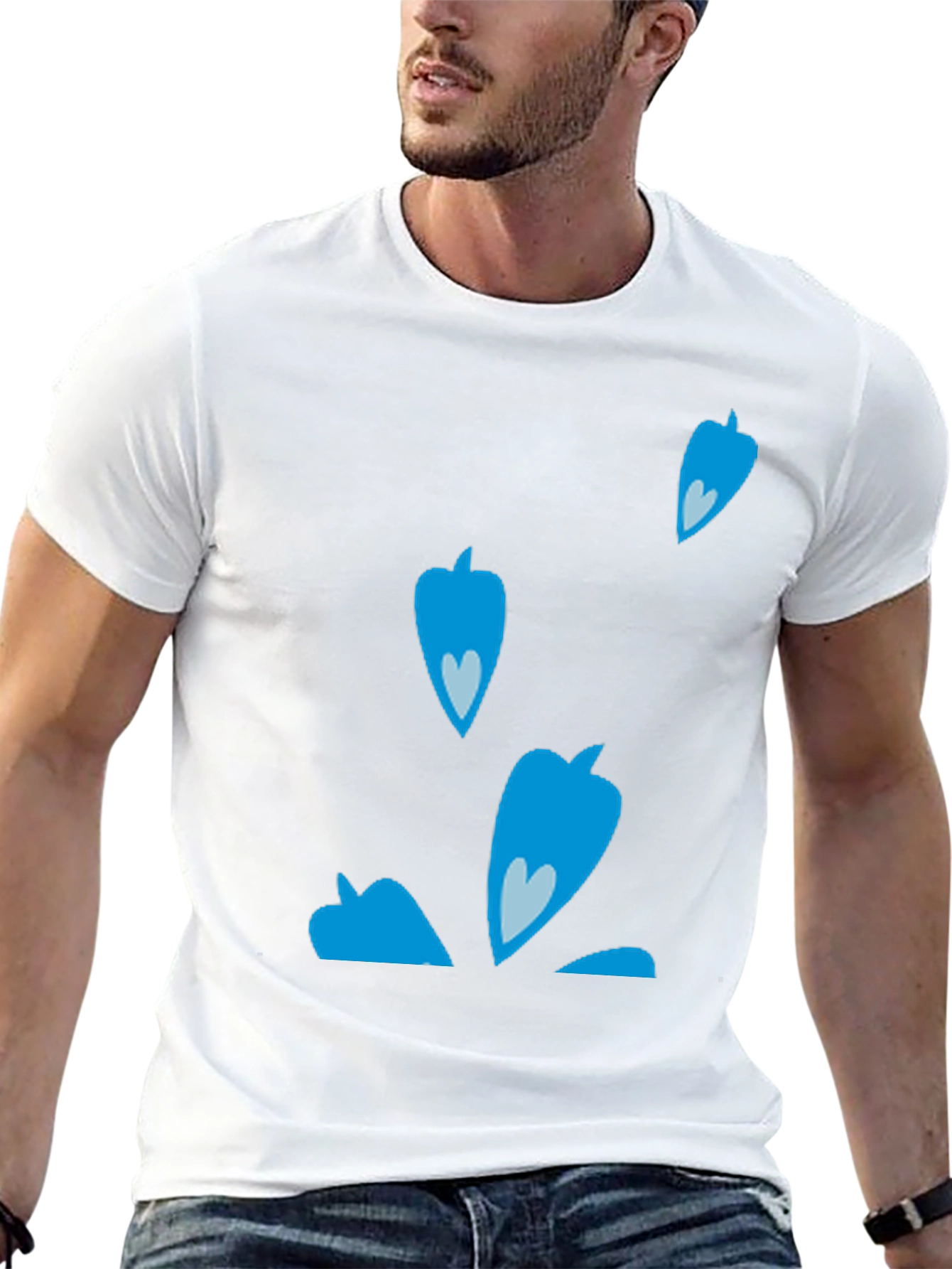 Blue Pepper Graphic Tee