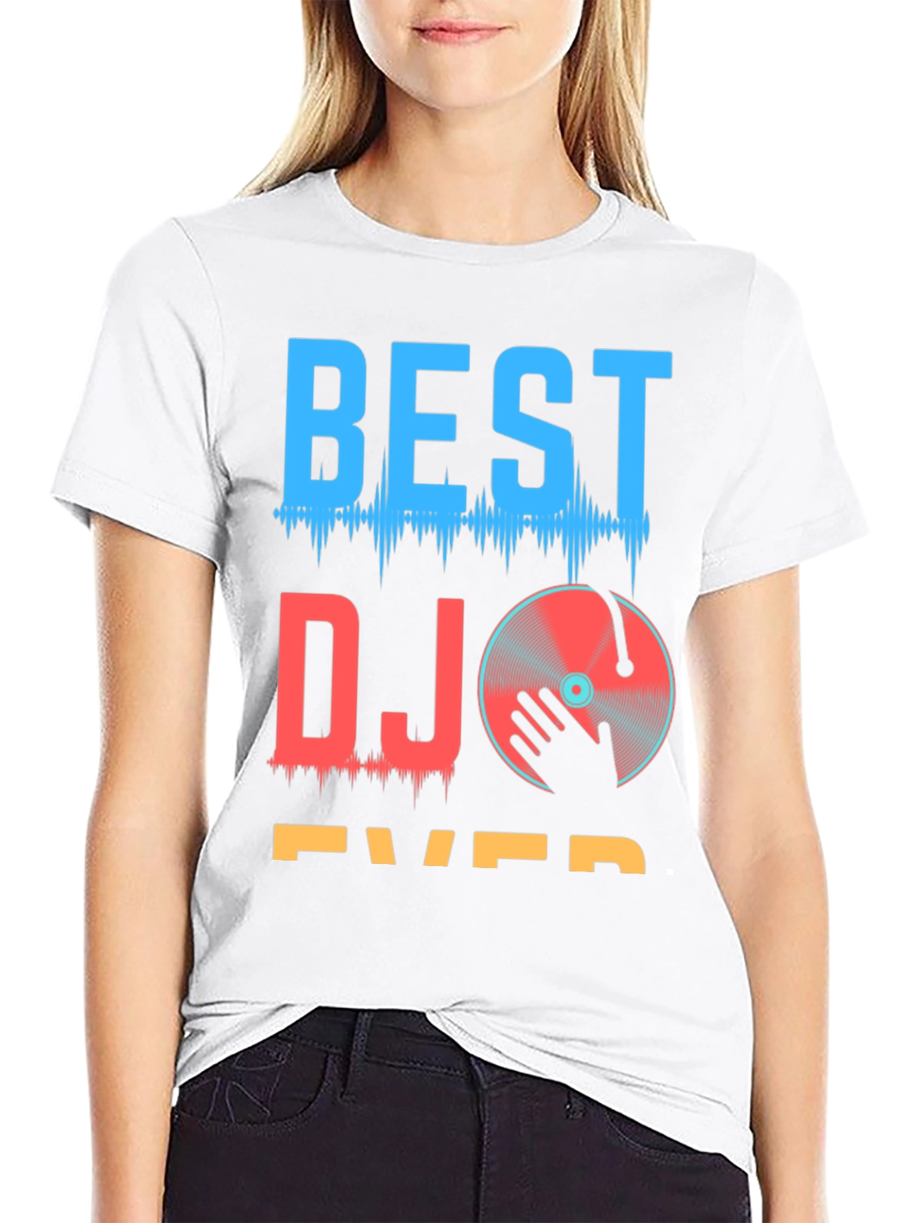 Best DJ Ever T-Shirt Graphic Tee