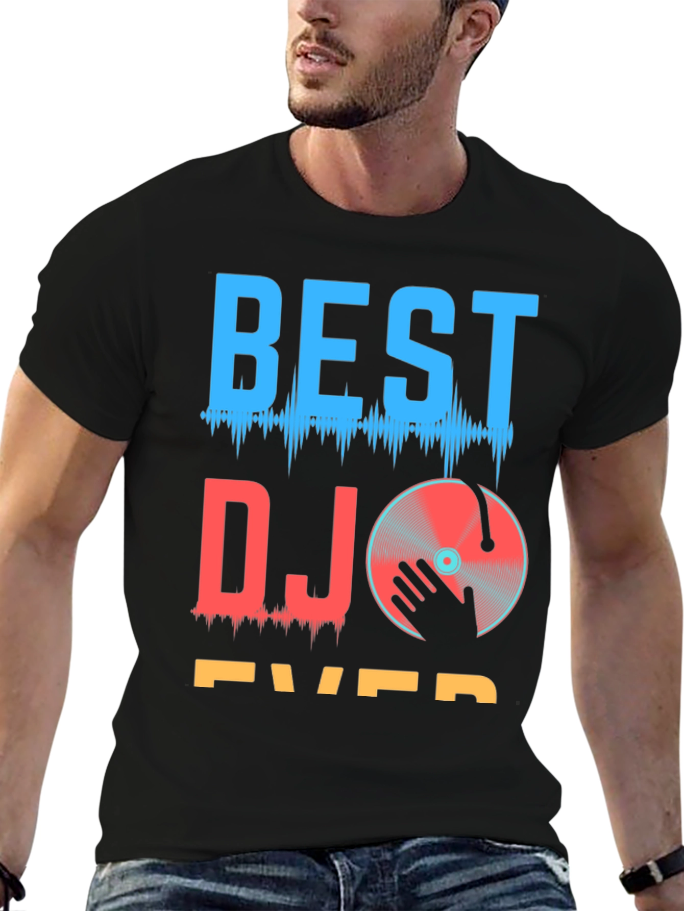 Best DJ Ever T-Shirt Graphic Tee