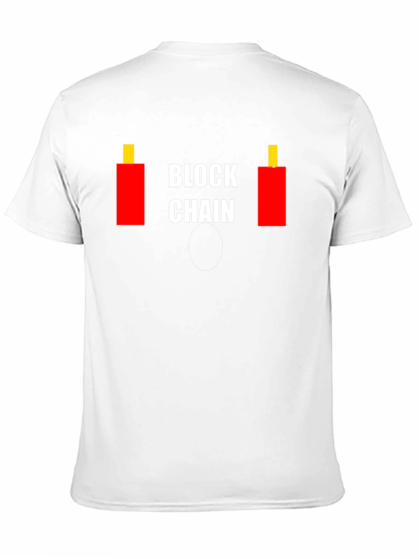 Blockchain Candlestick T-Shirt - Crypto Trading Tee