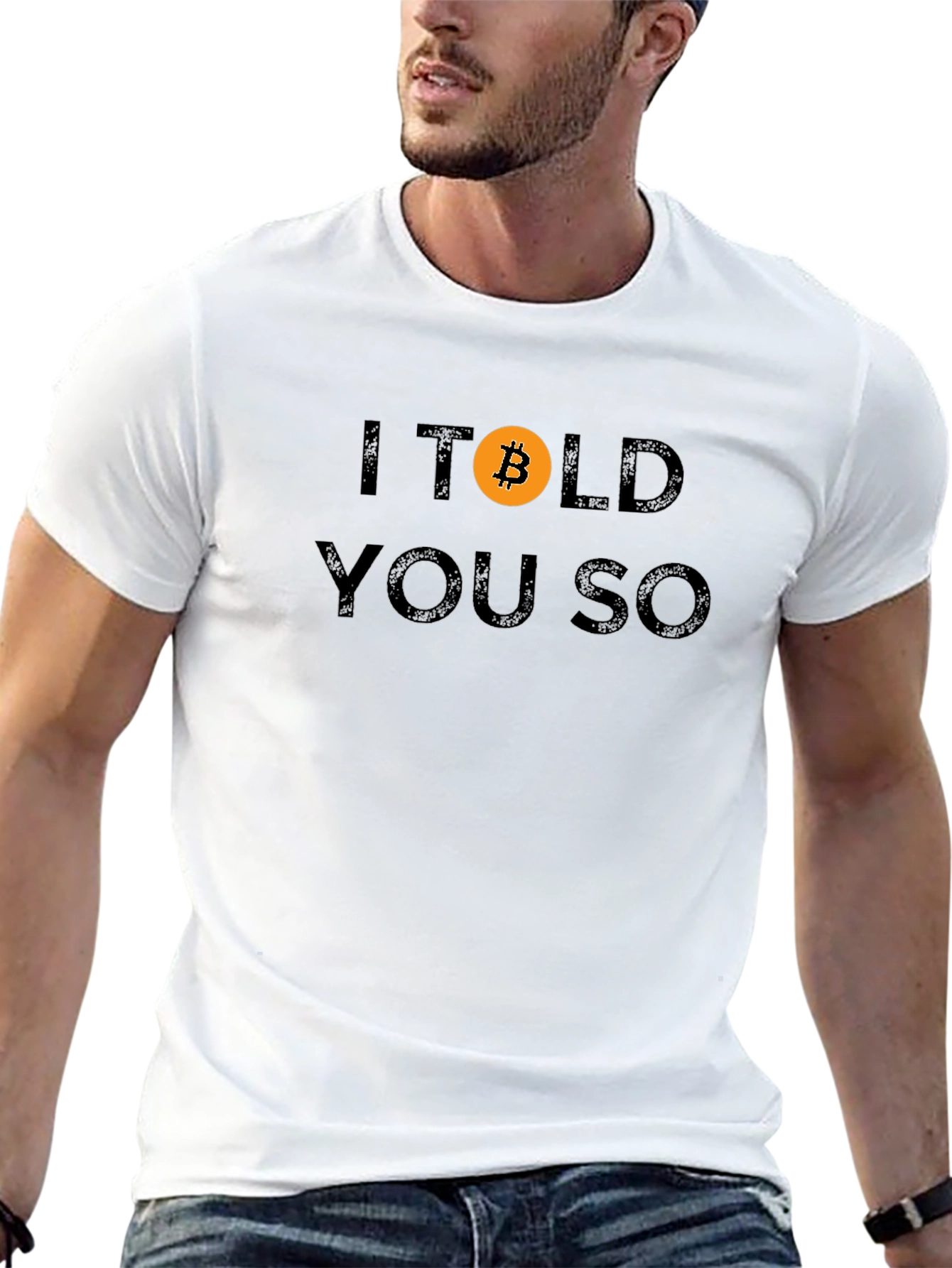 Bitcoin Crypto T-Shirt - I Told You So