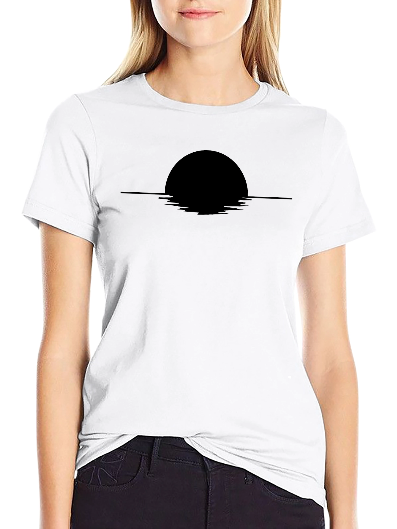 Black Horizon Graphic Tee