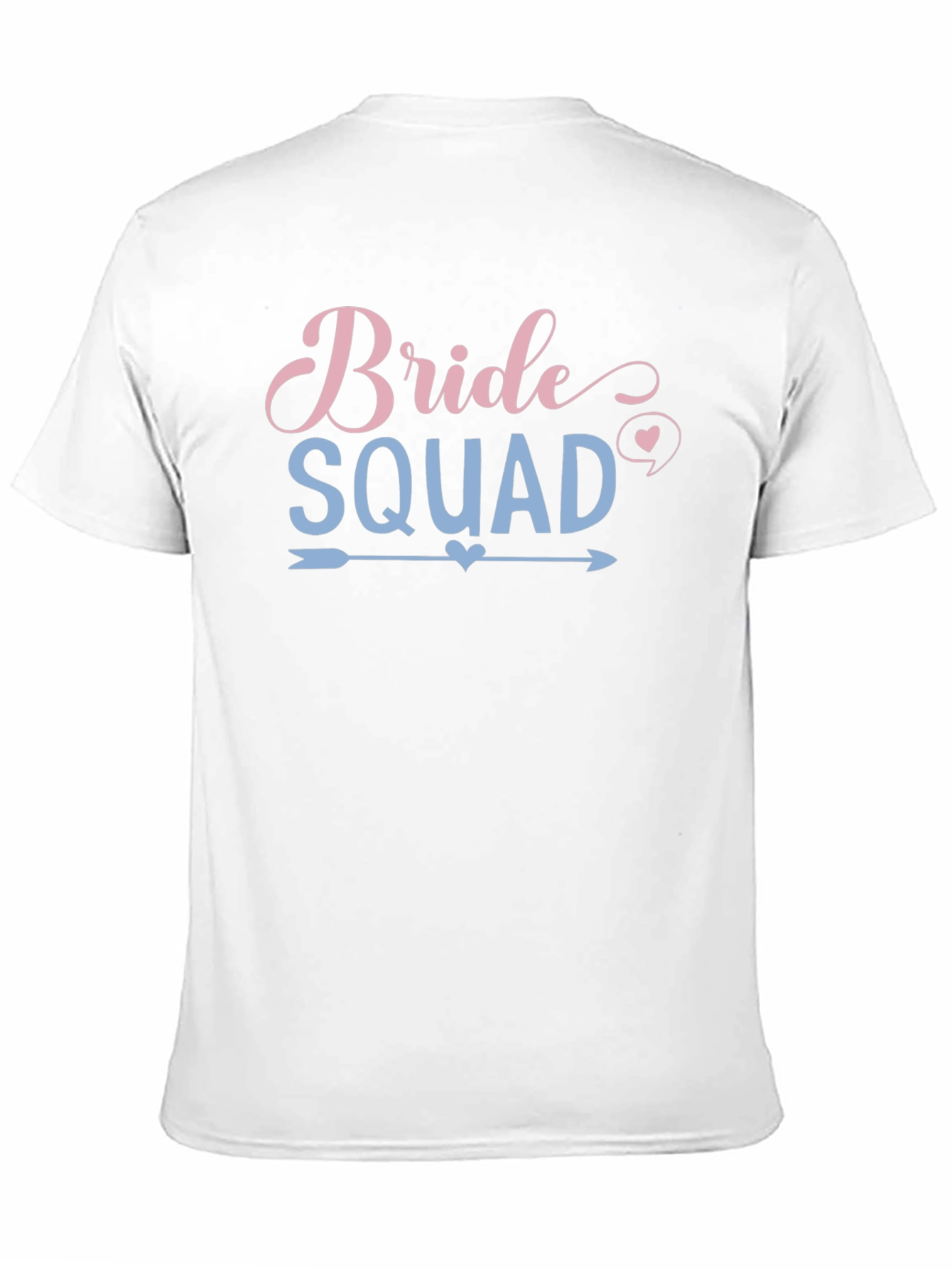 Bride Squad Tee - Black Crew Neck T-Shirt