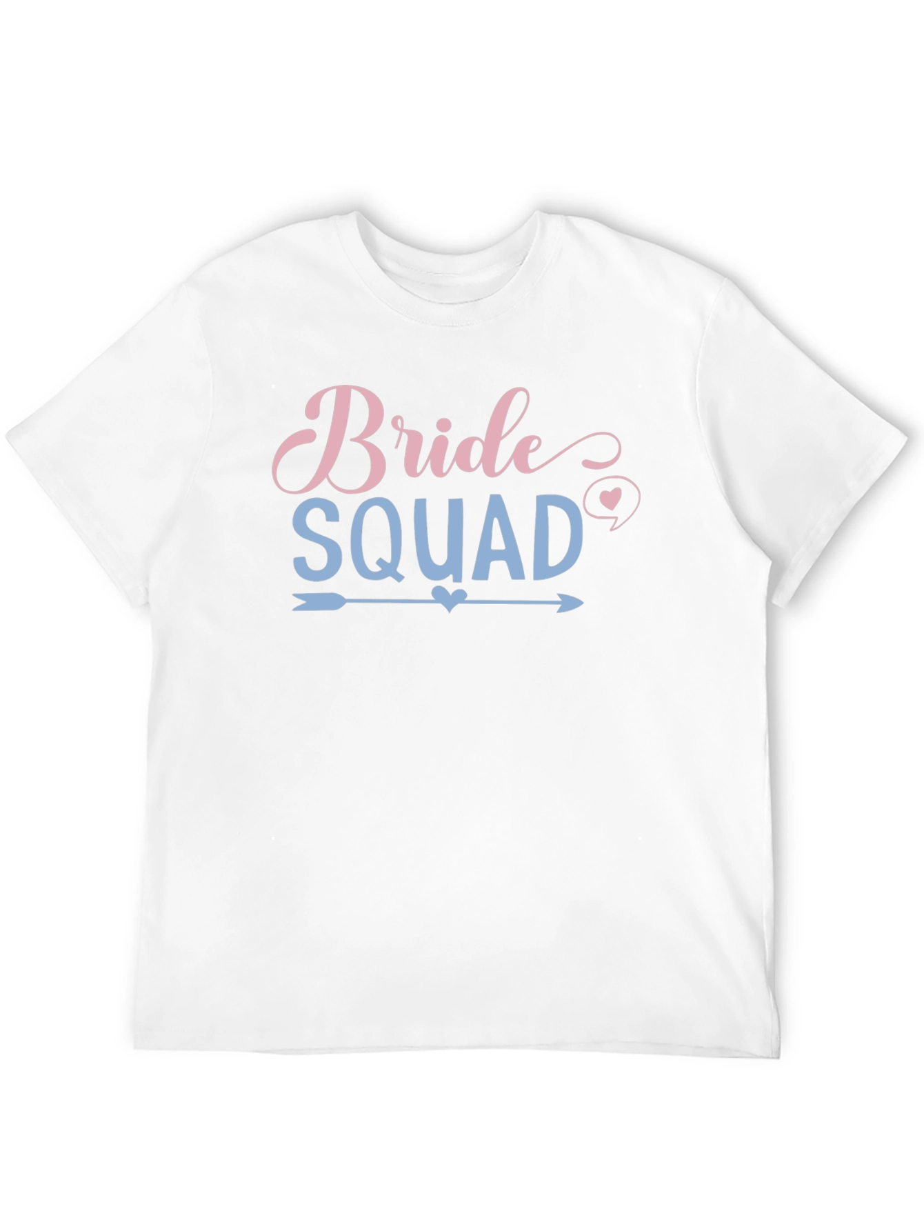 Bride Squad Tee - Black Crew Neck T-Shirt