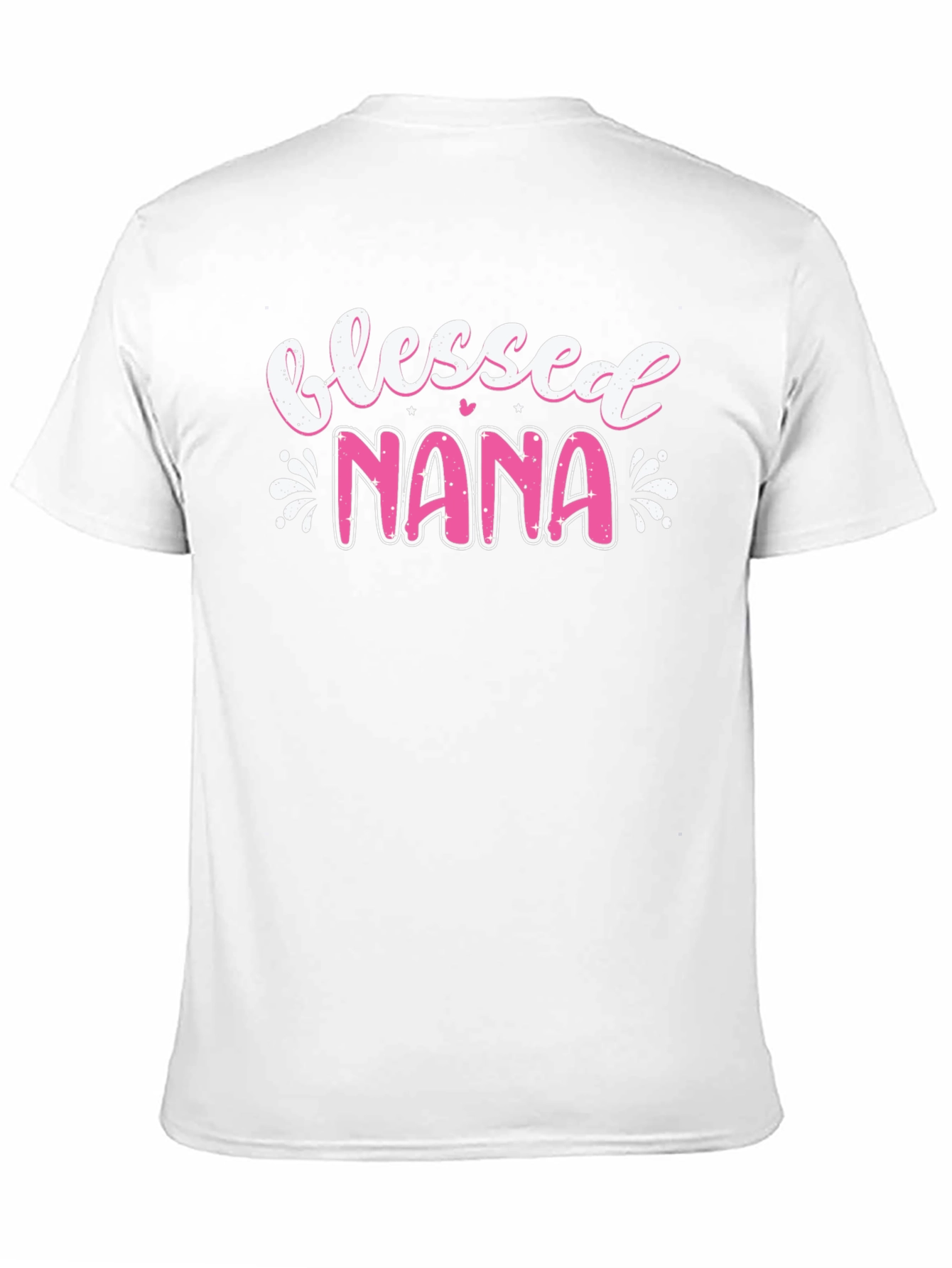 Blessed Nana Graphic T-Shirt - Black