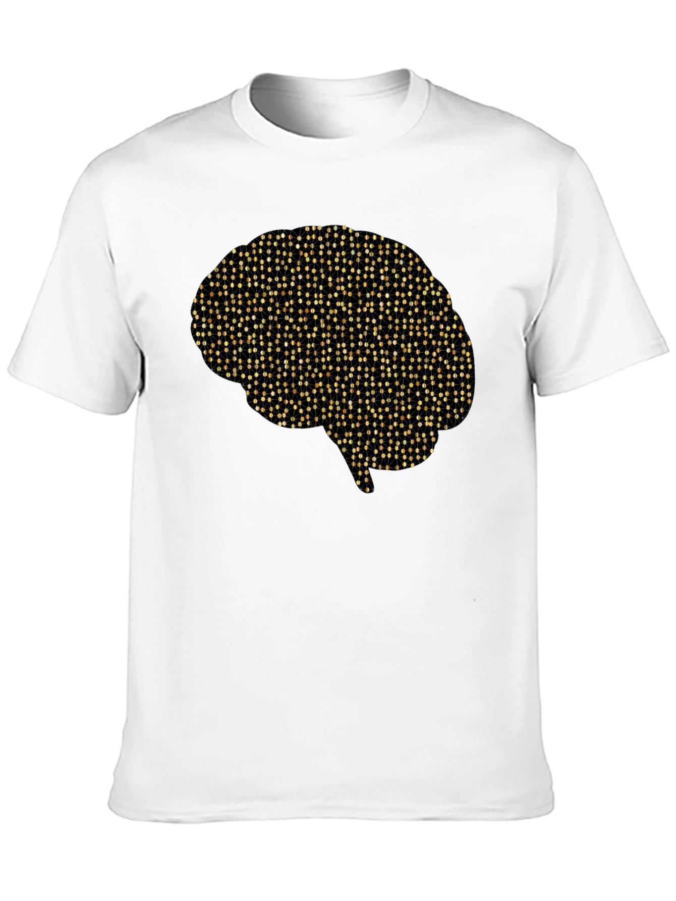 Brain Graphic Tee - Creative Design
