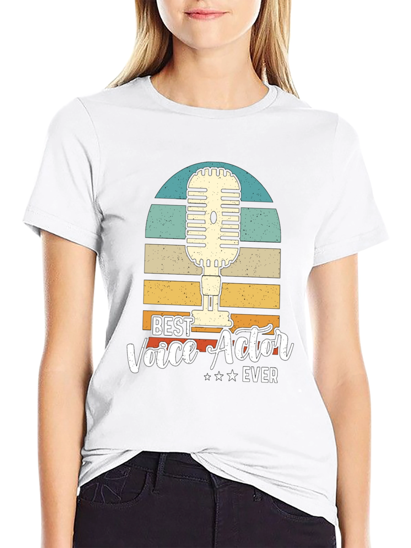Best Voice Actor Ever Retro T-Shirt