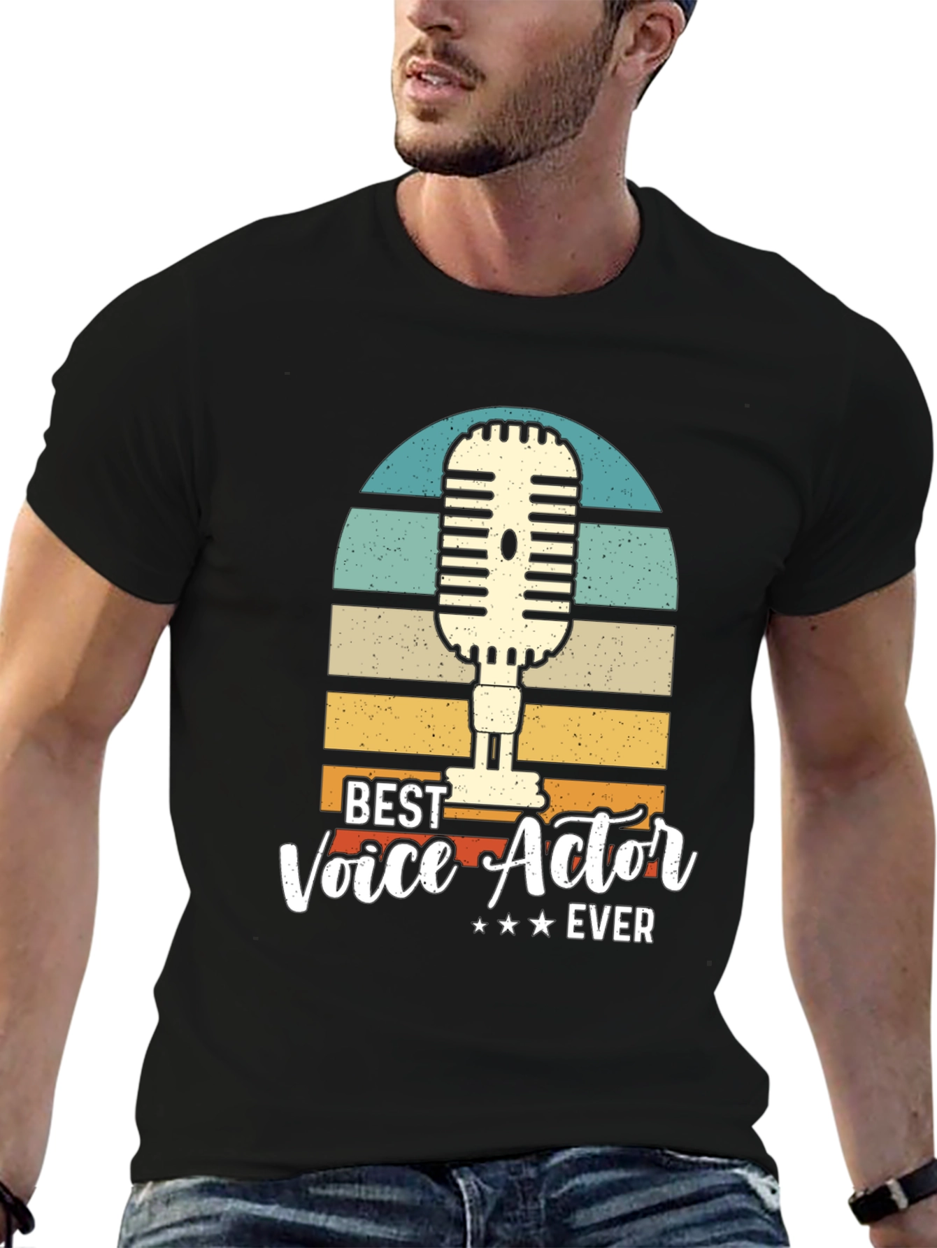 Best Voice Actor Ever Retro T-Shirt