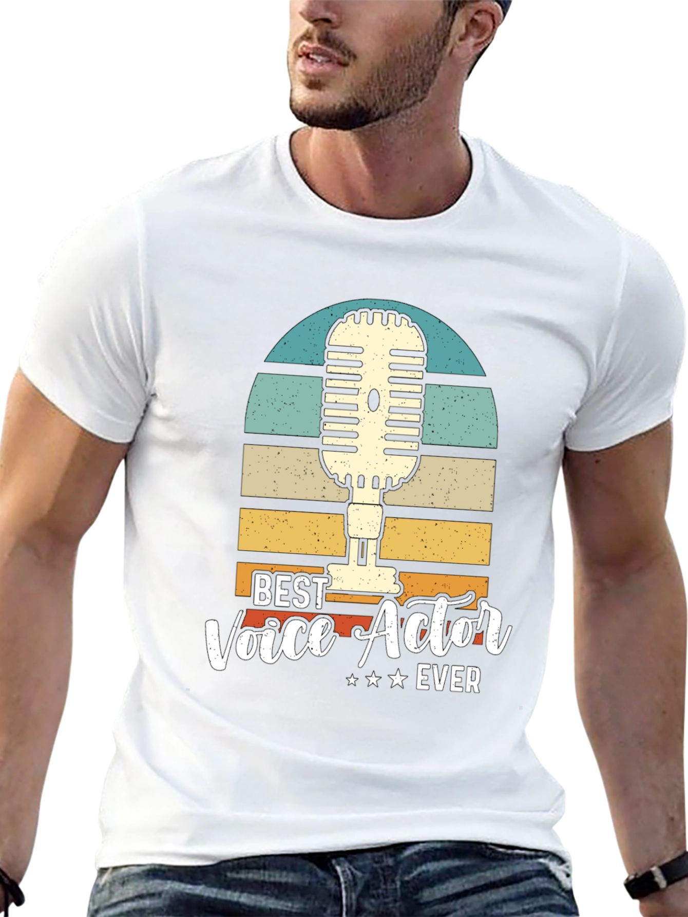 Best Voice Actor Ever Retro T-Shirt