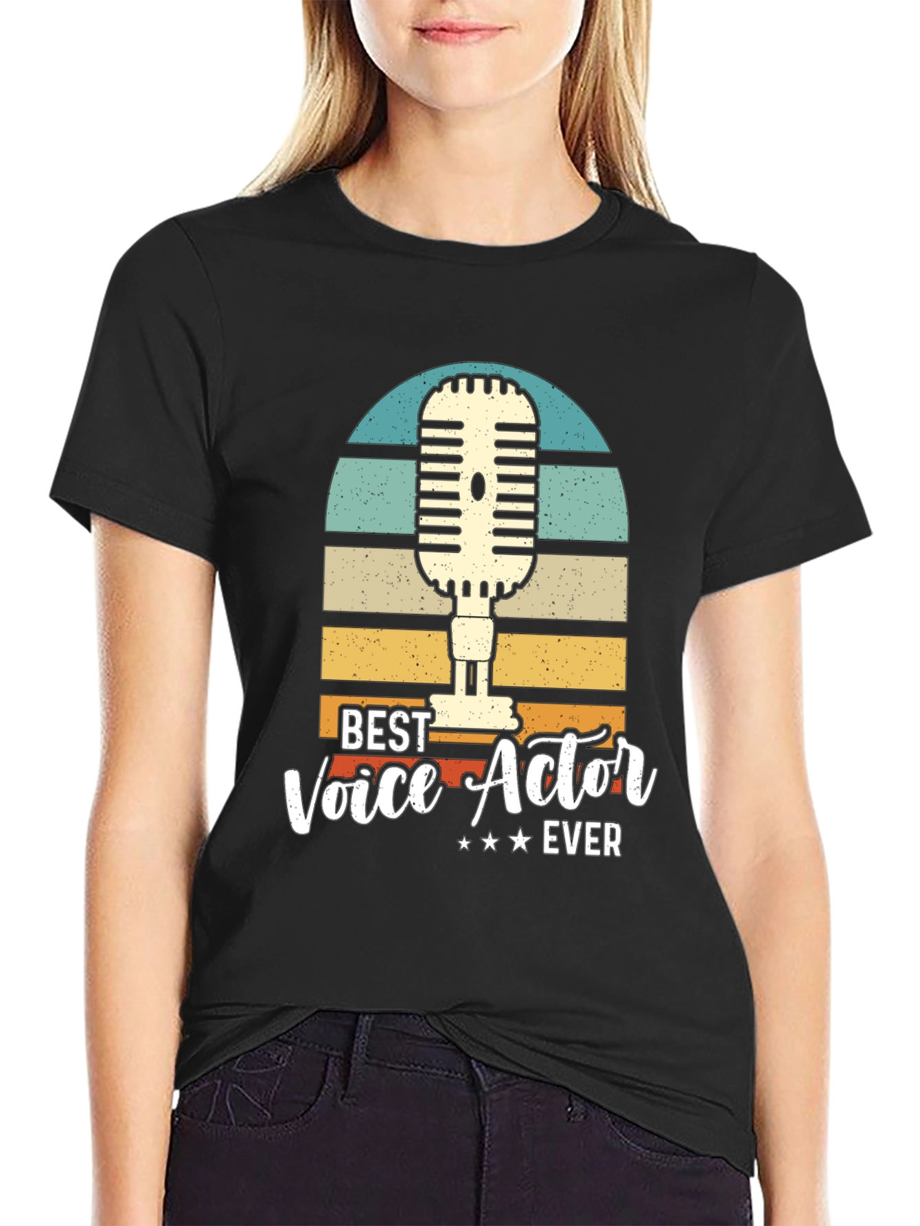 Best Voice Actor Ever Retro T-Shirt