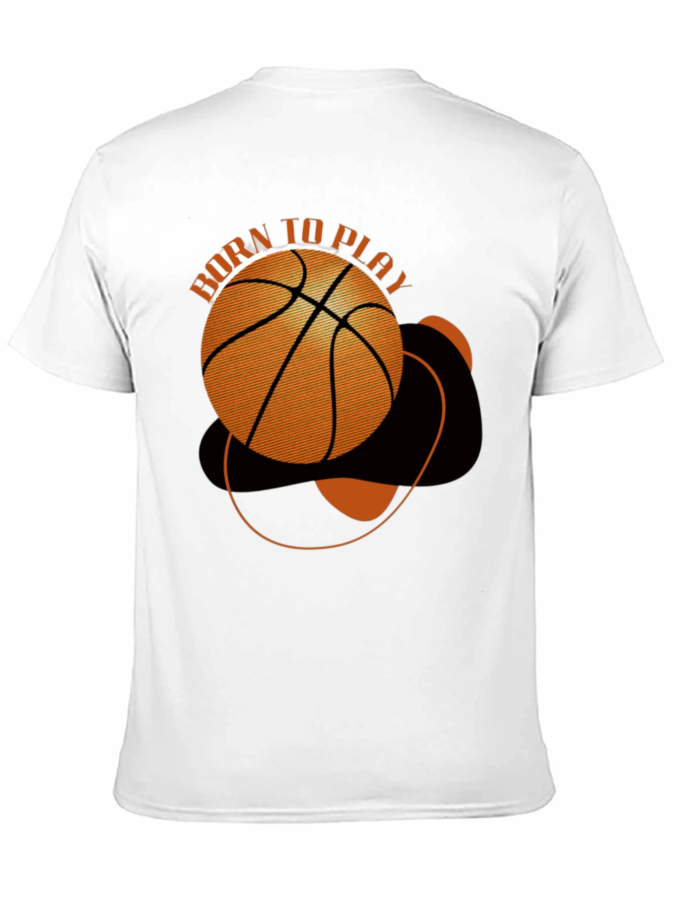 Born to Play Basketball Graphic Tee - Stylish & Unique