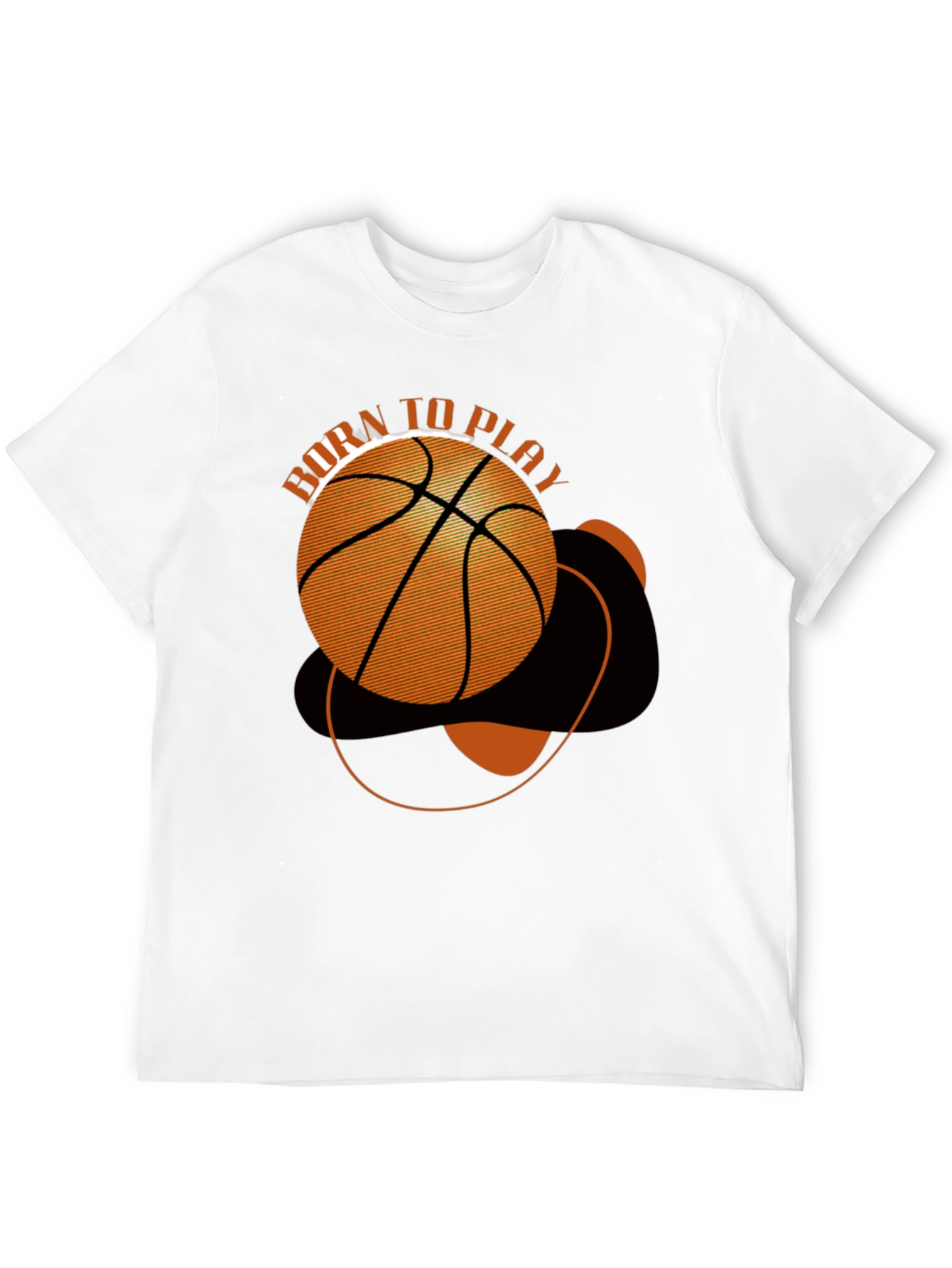 Born to Play Basketball Graphic Tee - Stylish & Unique