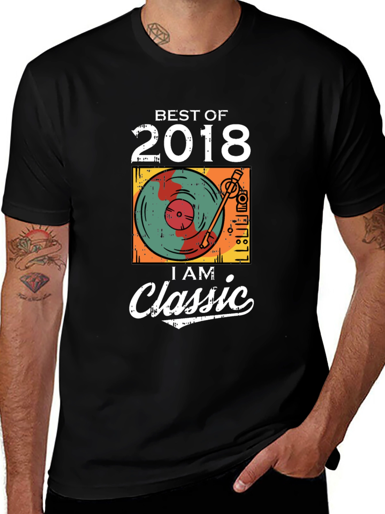 Best of 2018 Classic Record T-Shirt