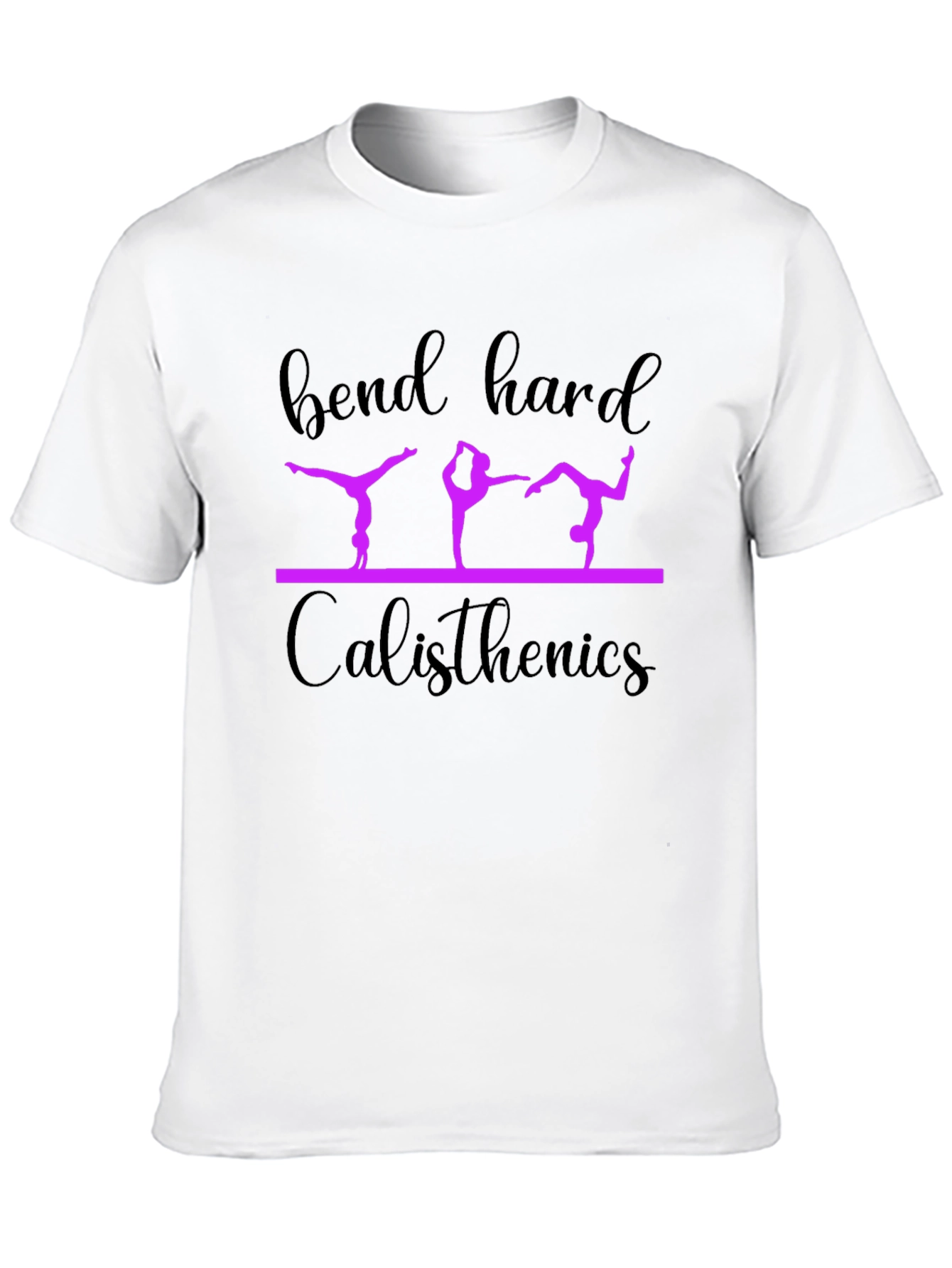 Bend Hard Calisthenics Graphic T-Shirt