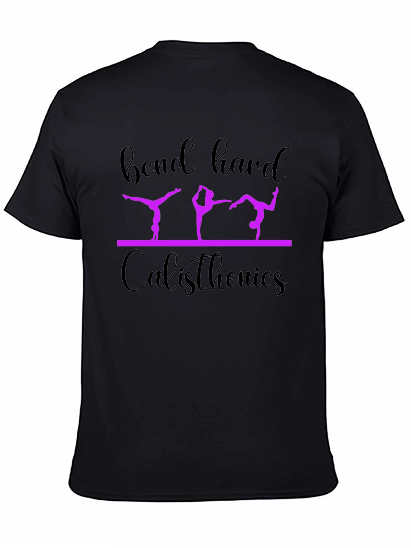 Bend Hard Calisthenics Graphic T-Shirt