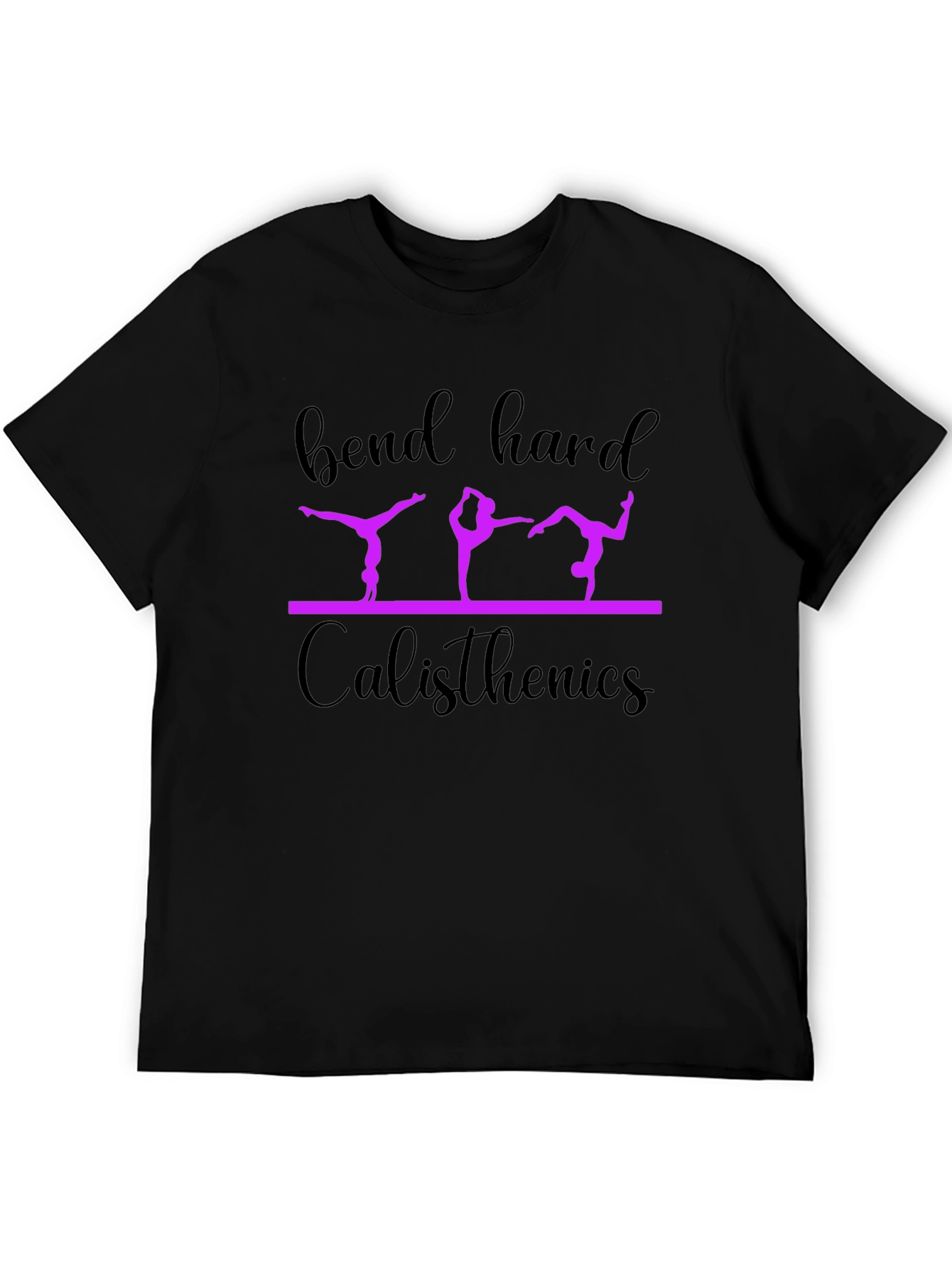 Bend Hard Calisthenics Graphic T-Shirt