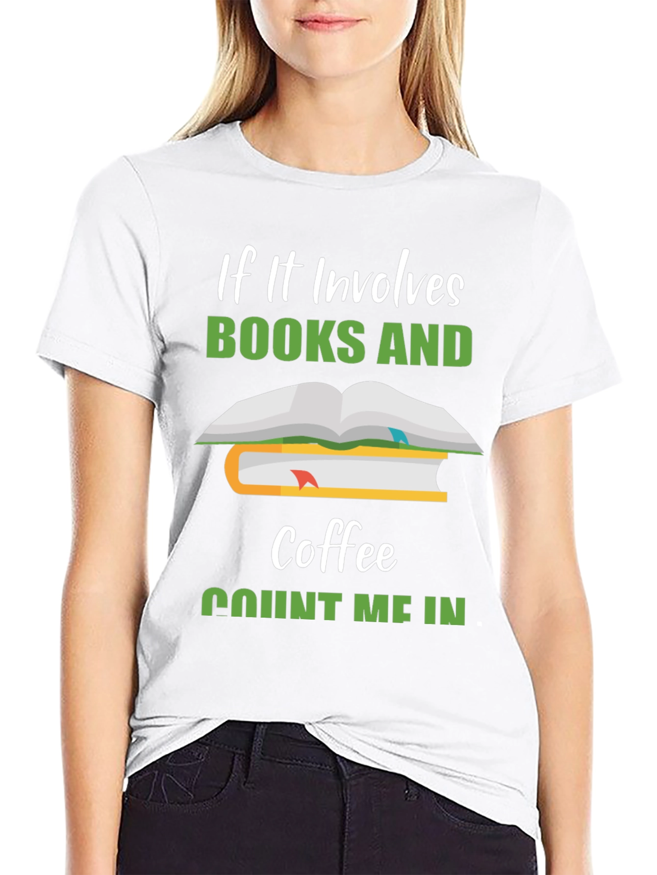 Books and Coffee T-Shirt