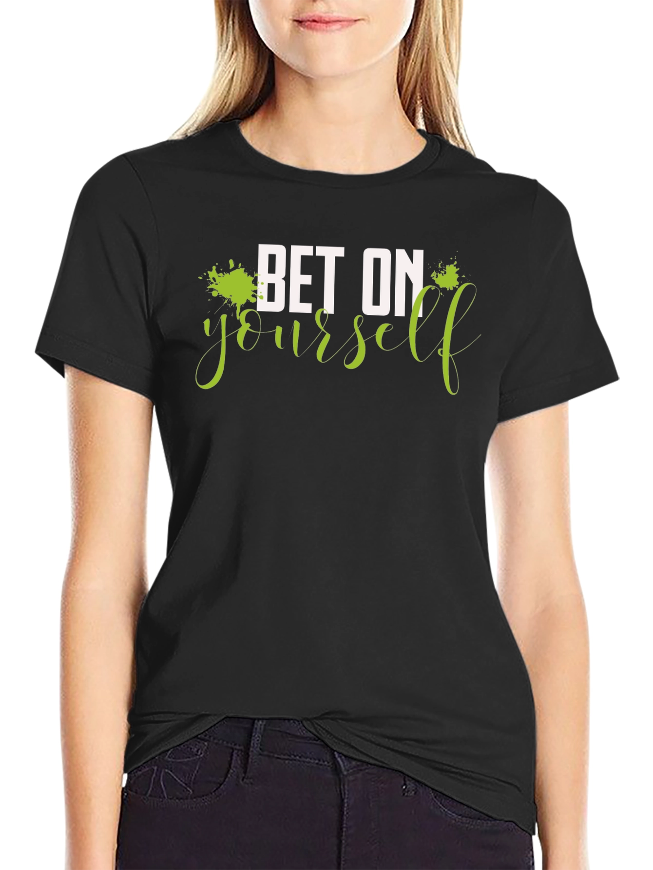Bet On Yourself Graphic Tee - Motivational T-Shirt
