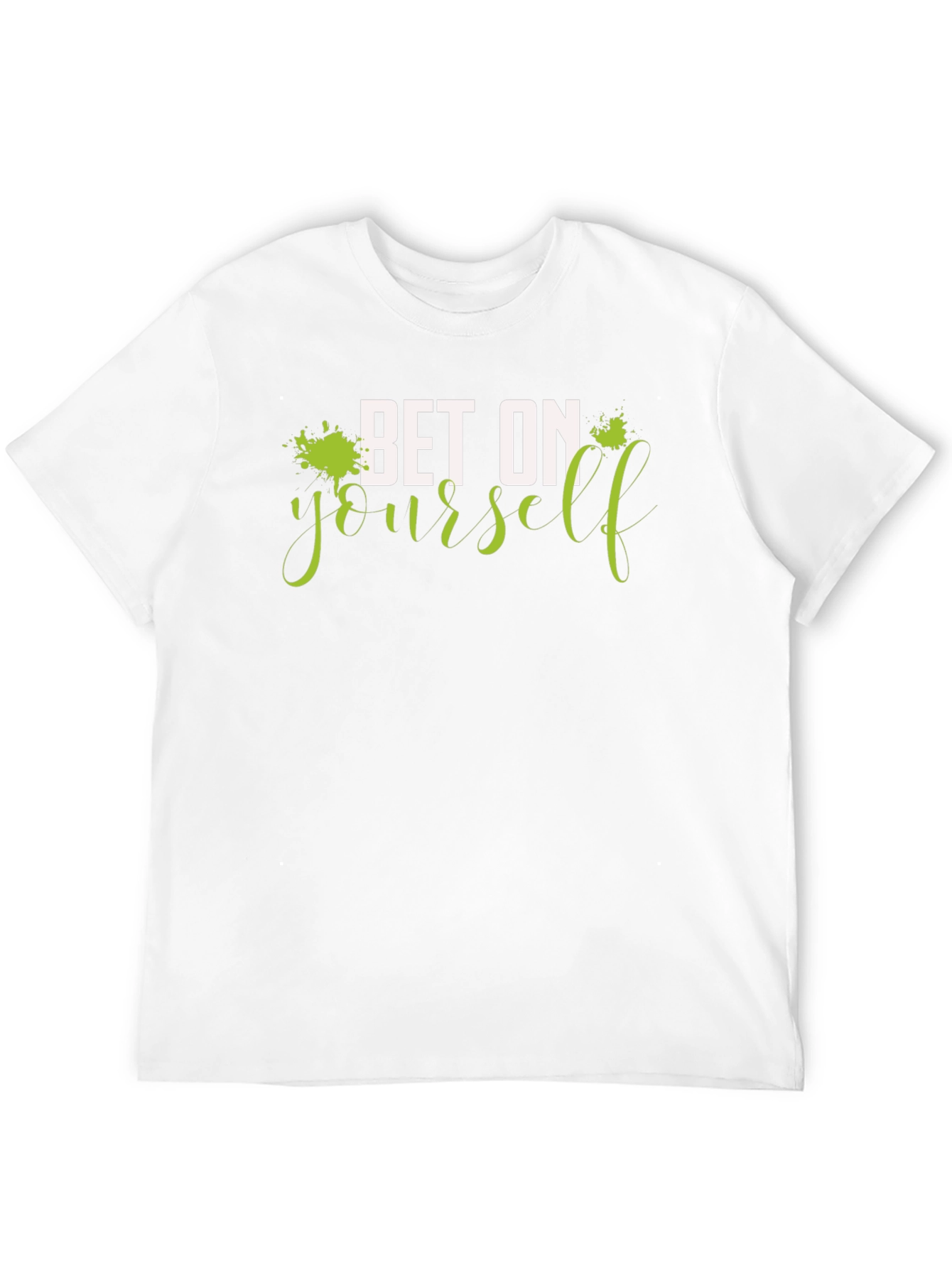 Bet On Yourself Graphic Tee - Motivational T-Shirt