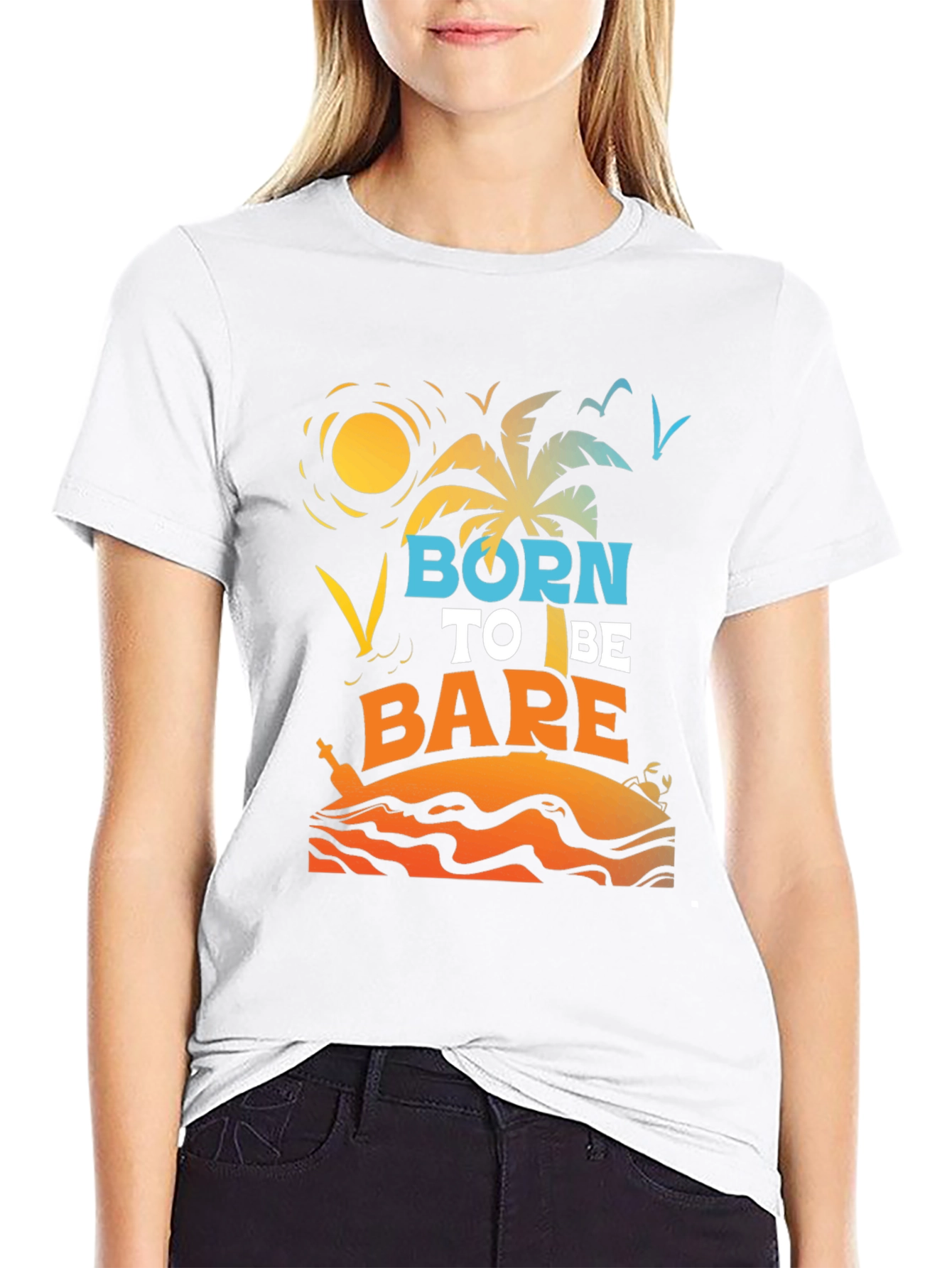 Born to Be Bare Graphic T-Shirt