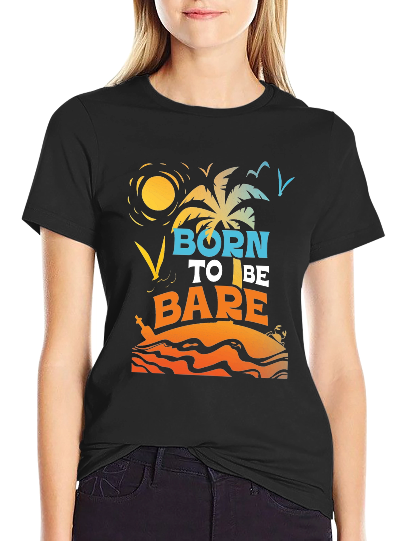 Born to Be Bare Graphic T-Shirt