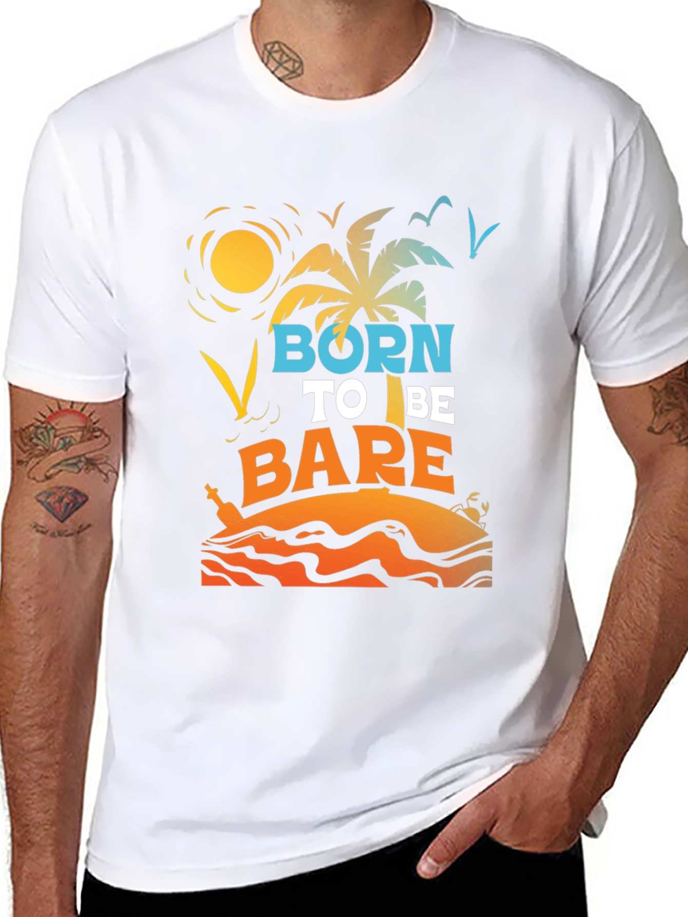 Born to Be Bare Graphic T-Shirt