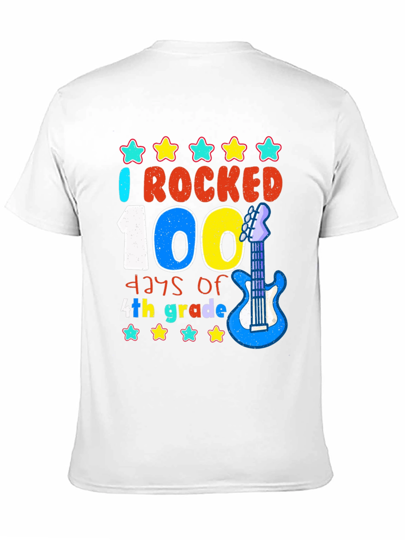 100 Days of 4th Grade Rocked T-Shirt