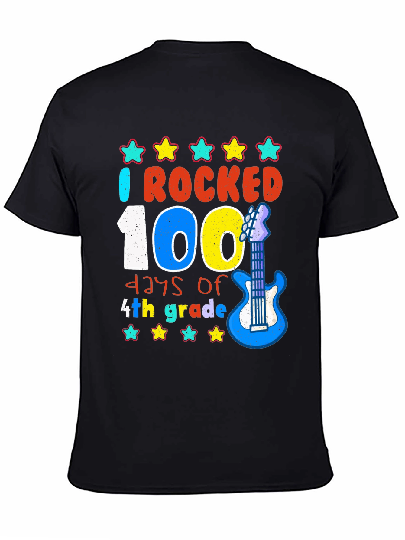 100 Days of 4th Grade Rocked T-Shirt