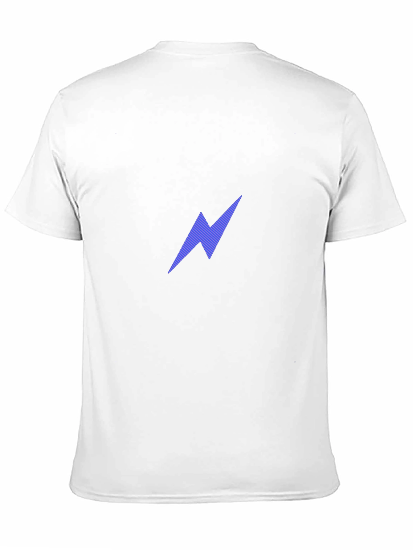 Black Lightning Bolt Graphic Tee - Casual Style