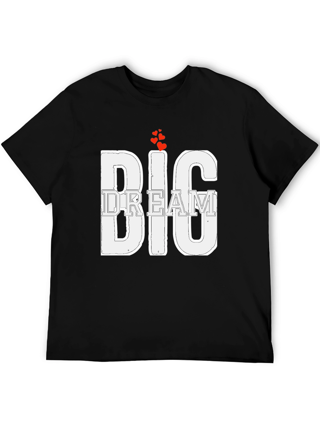 Big Dream Graphic Tee - Motivational Design