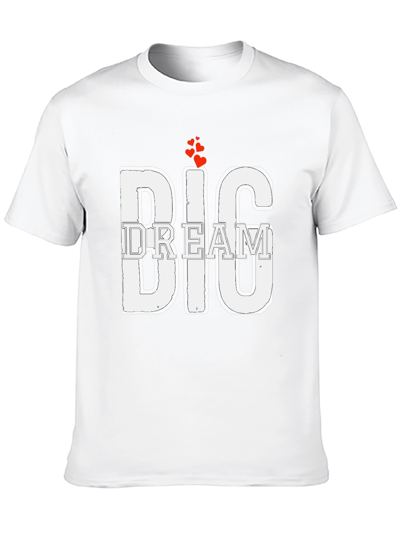 Big Dream Graphic Tee - Motivational Design