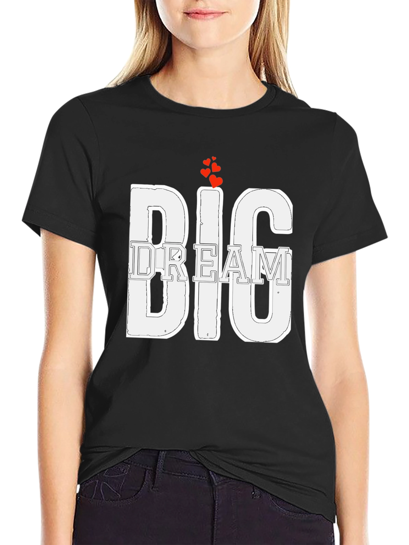 Big Dream Graphic Tee - Motivational Design
