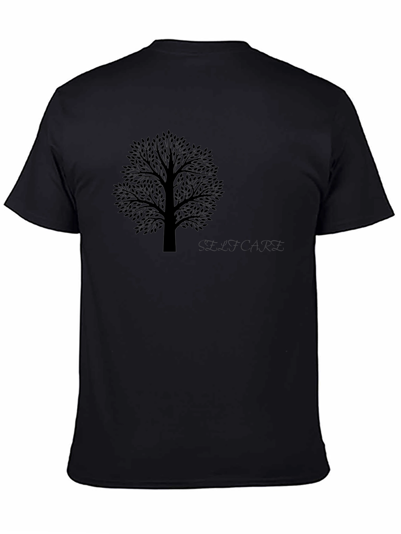 Black Tree Graphic Tee - Soft & Stylish