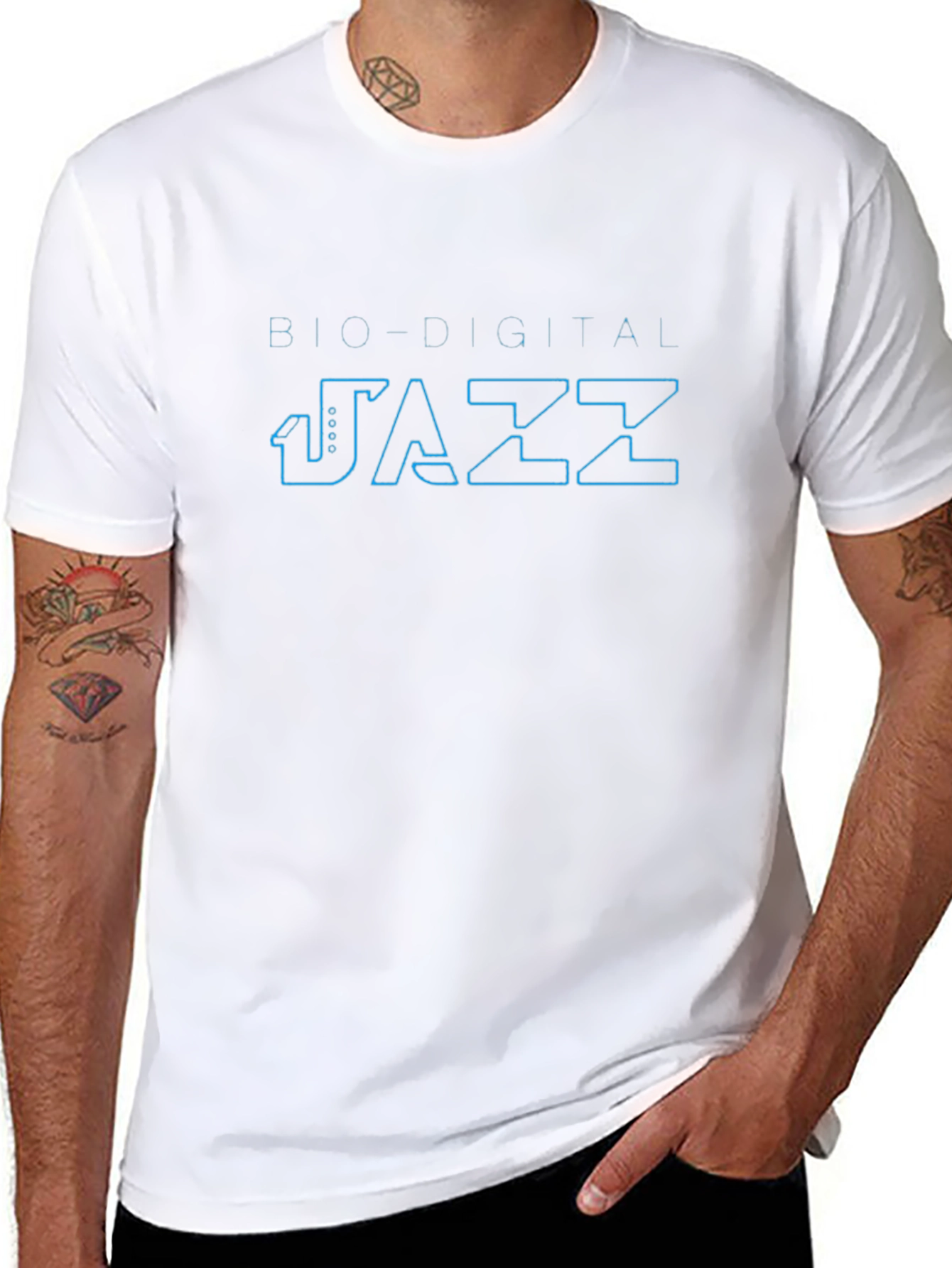 Bio-Digital Jazz Graphic T-Shirt