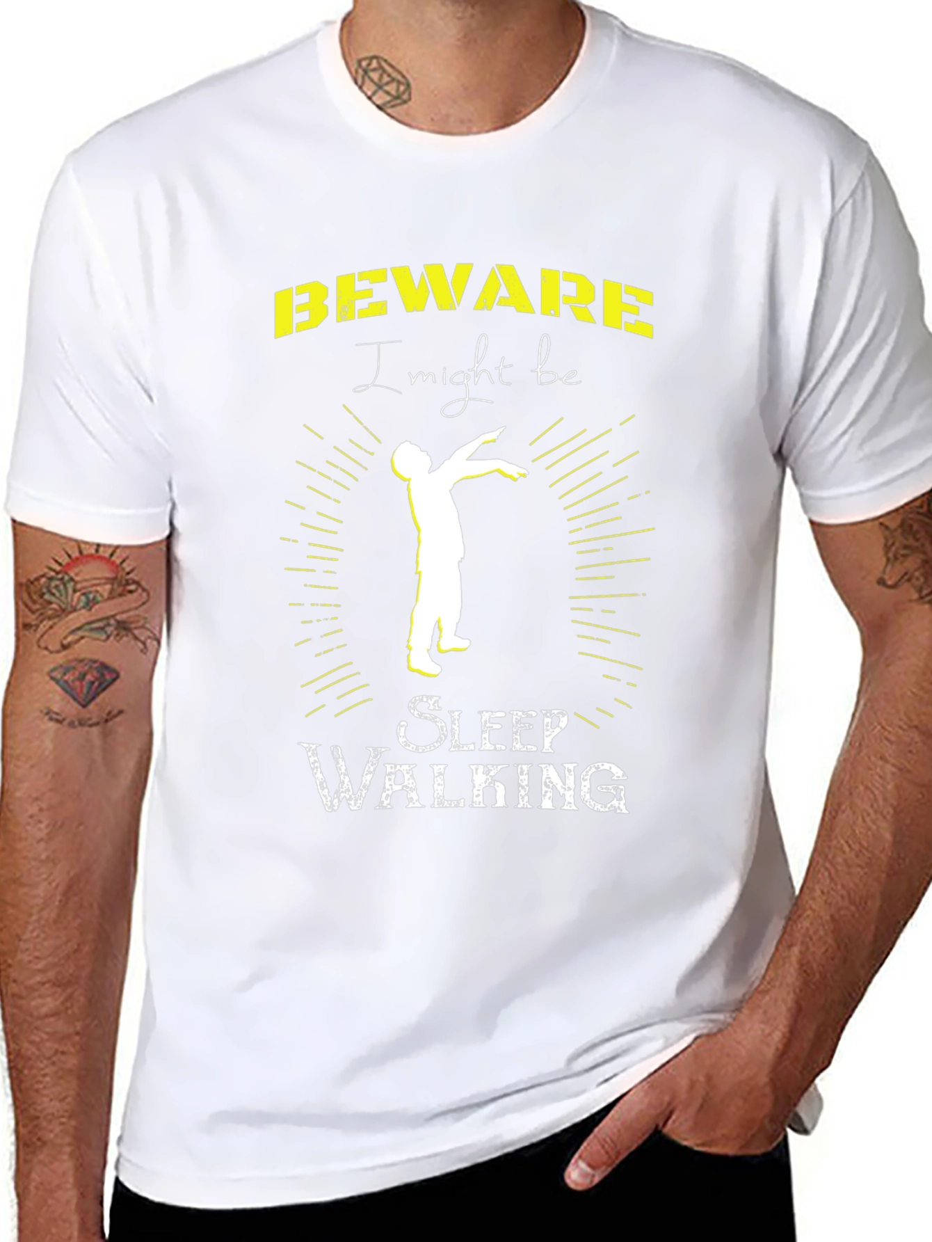 Beware I Might Be Sleep Walking T-Shirt