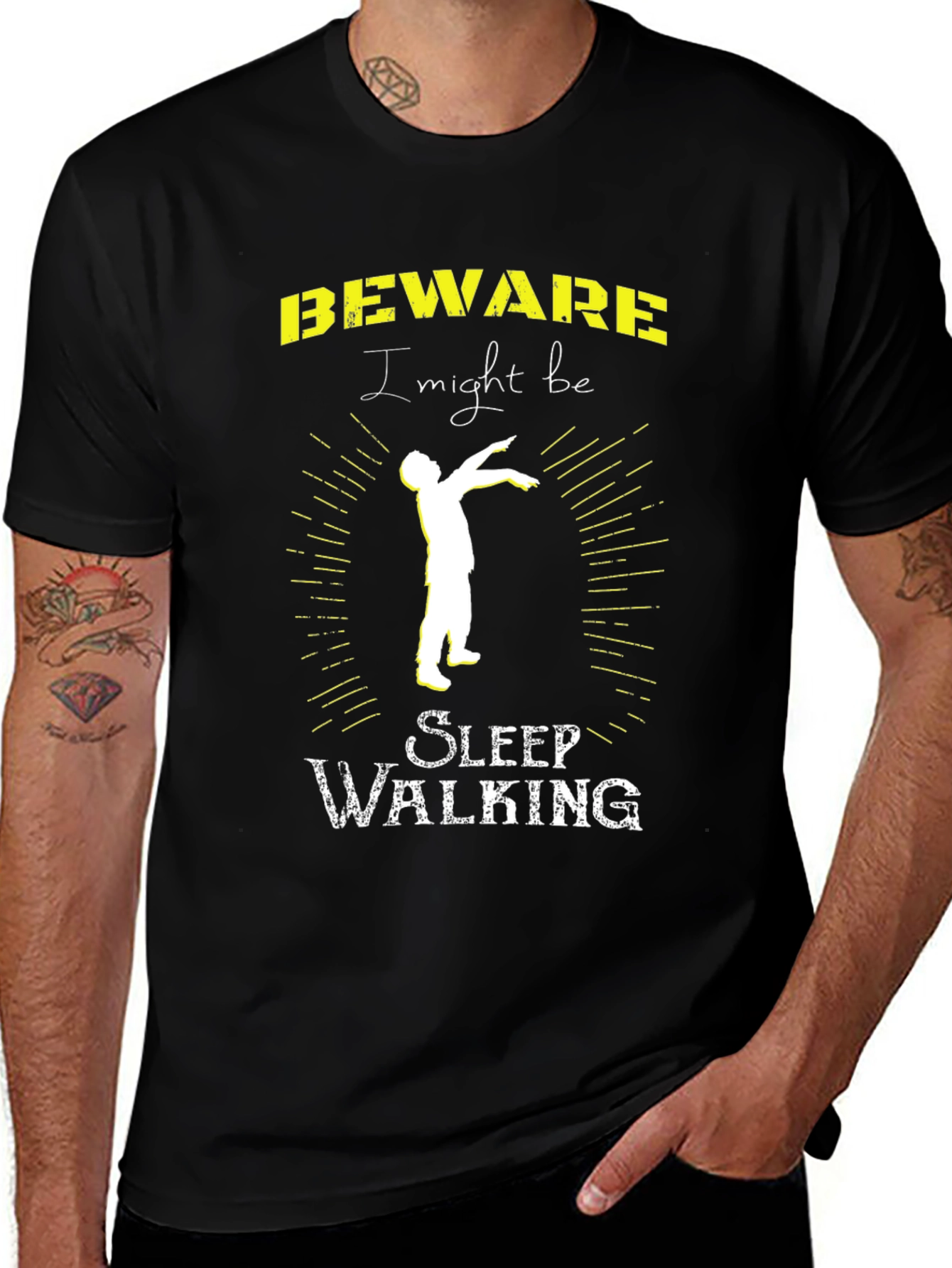 Beware I Might Be Sleep Walking T-Shirt